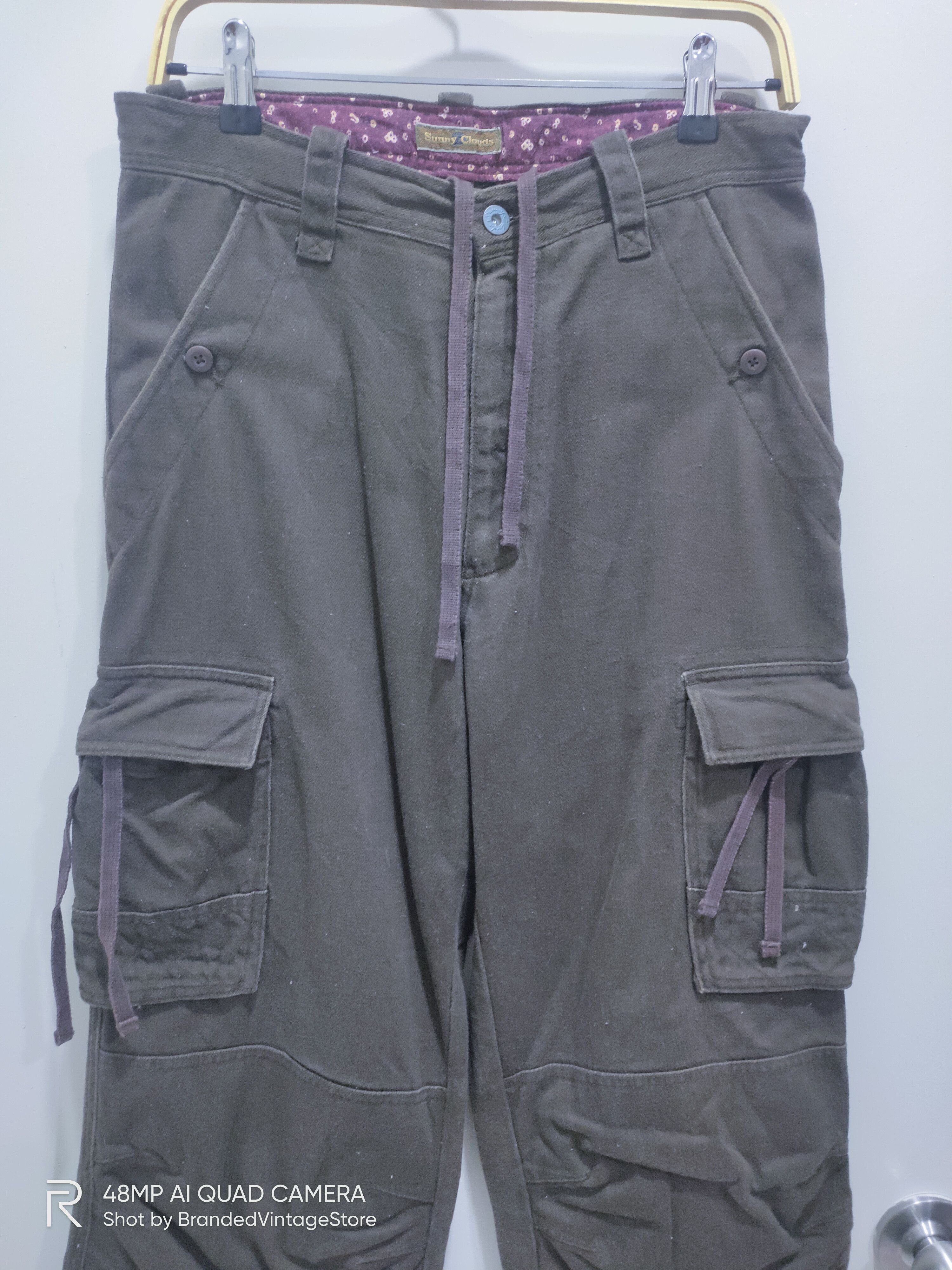 Japanese Brand × Seditionaries SUNNY CLOUD Pullover DoubleKnee Multipocket Denim CargoPant Size US 30 / EU 46 - 4 Thumbnail