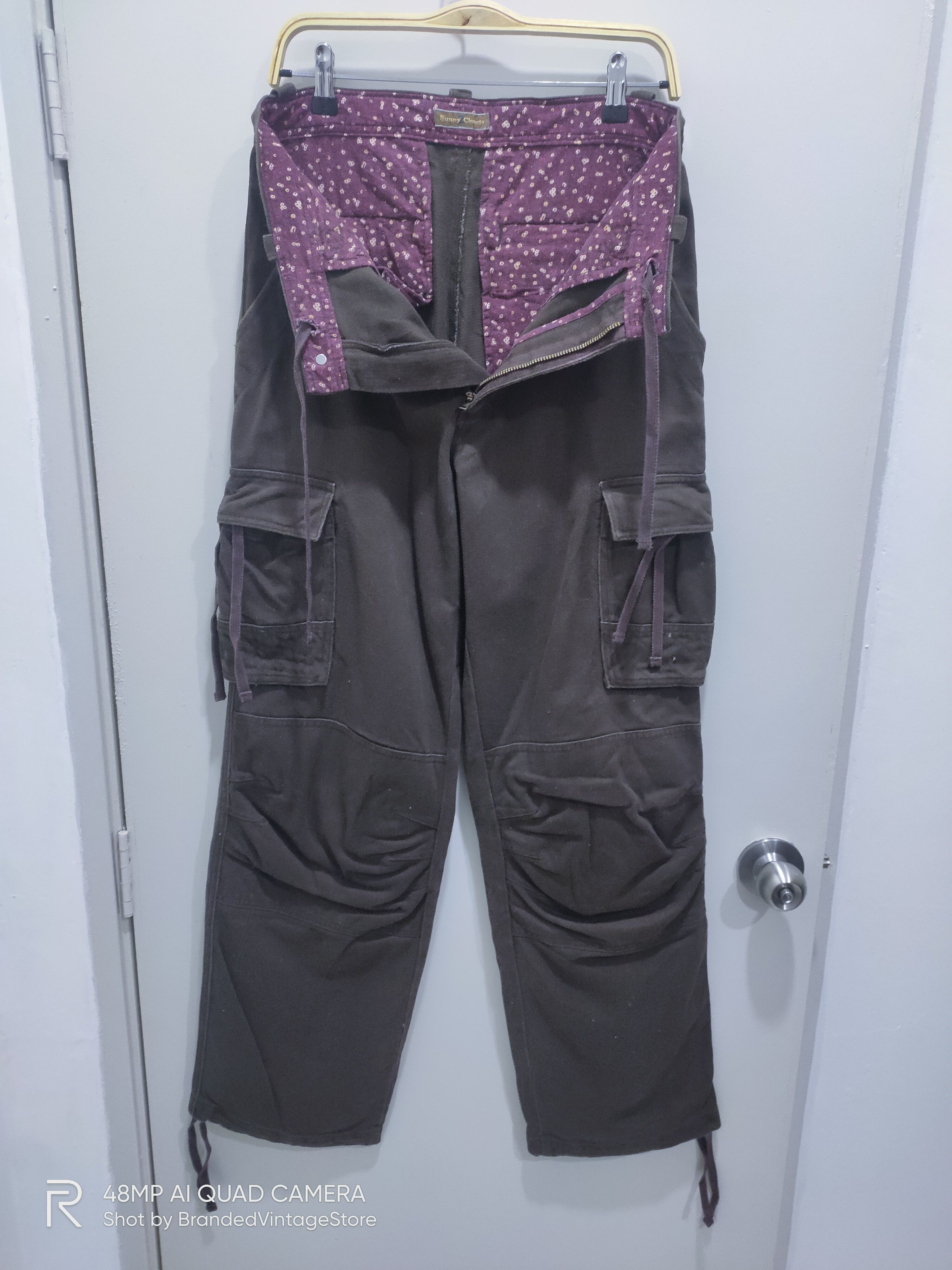 Japanese Brand × Seditionaries SUNNY CLOUD Pullover DoubleKnee Multipocket Denim CargoPant Size US 30 / EU 46 - 3 Thumbnail