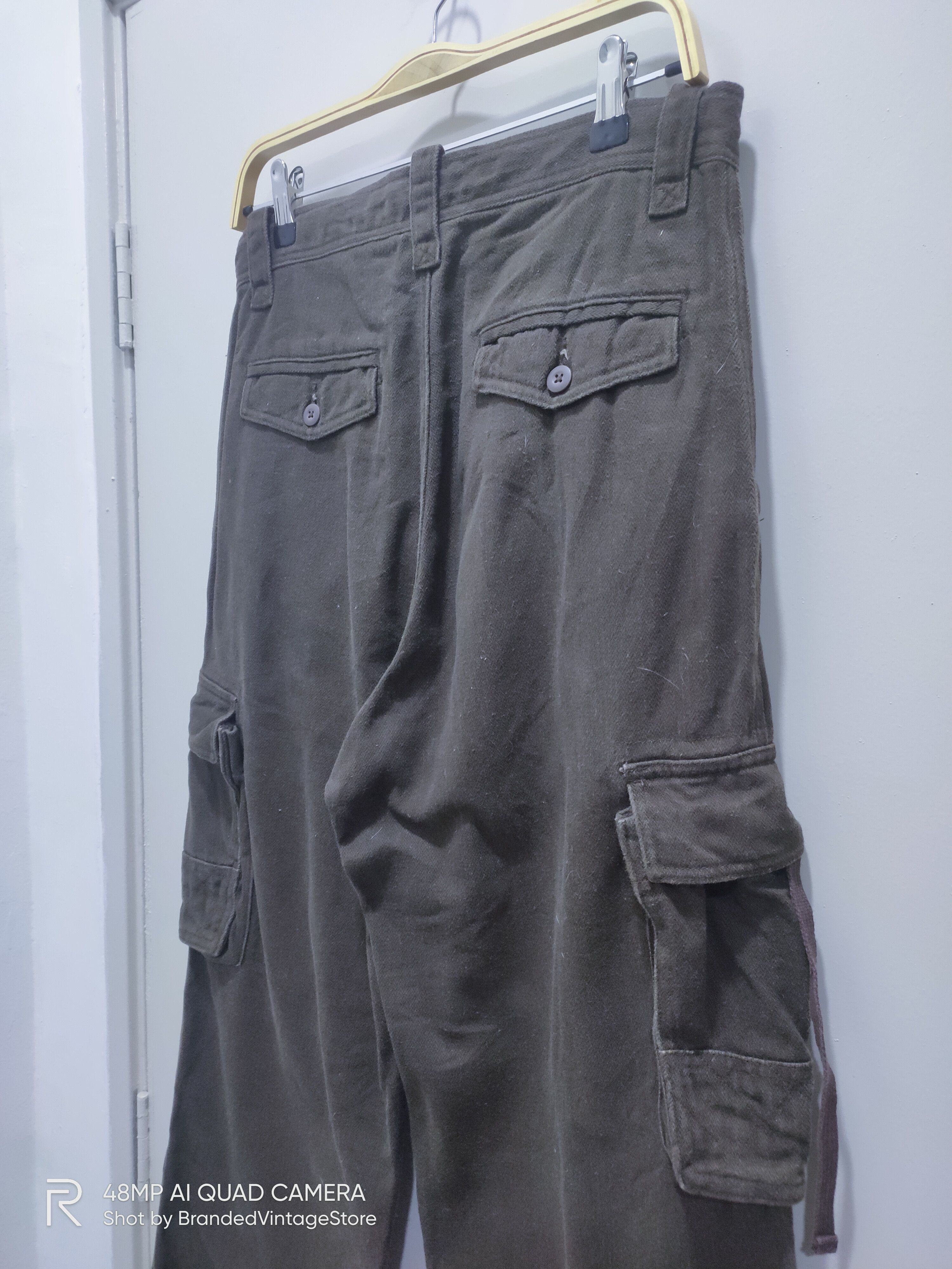 Japanese Brand × Seditionaries SUNNY CLOUD Pullover DoubleKnee Multipocket Denim CargoPant Size US 30 / EU 46 - 14 Thumbnail