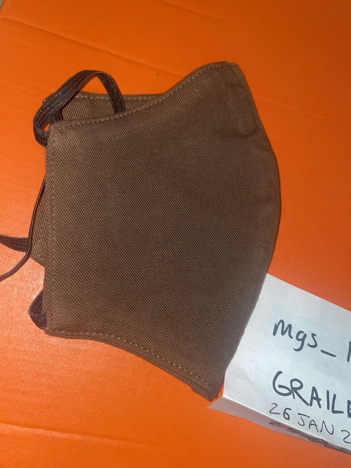 Travis Scott Travis Scott Cactus Jack Brown Face Mask Size ONE SIZE - 2 Thumbnail