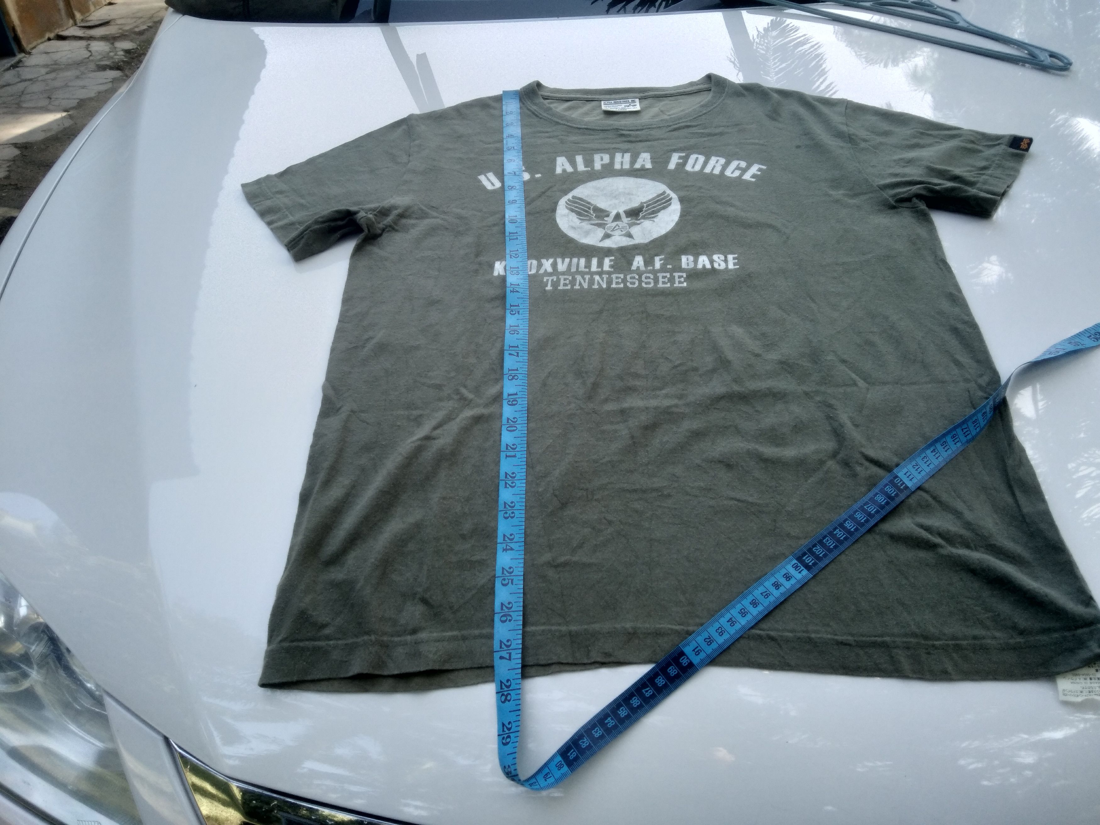Alpha Industries VINTAGE ALPHA INDUSTRIES MEN'S T-SHIRT Size US L / EU 52-54 / 3 - 8 Thumbnail