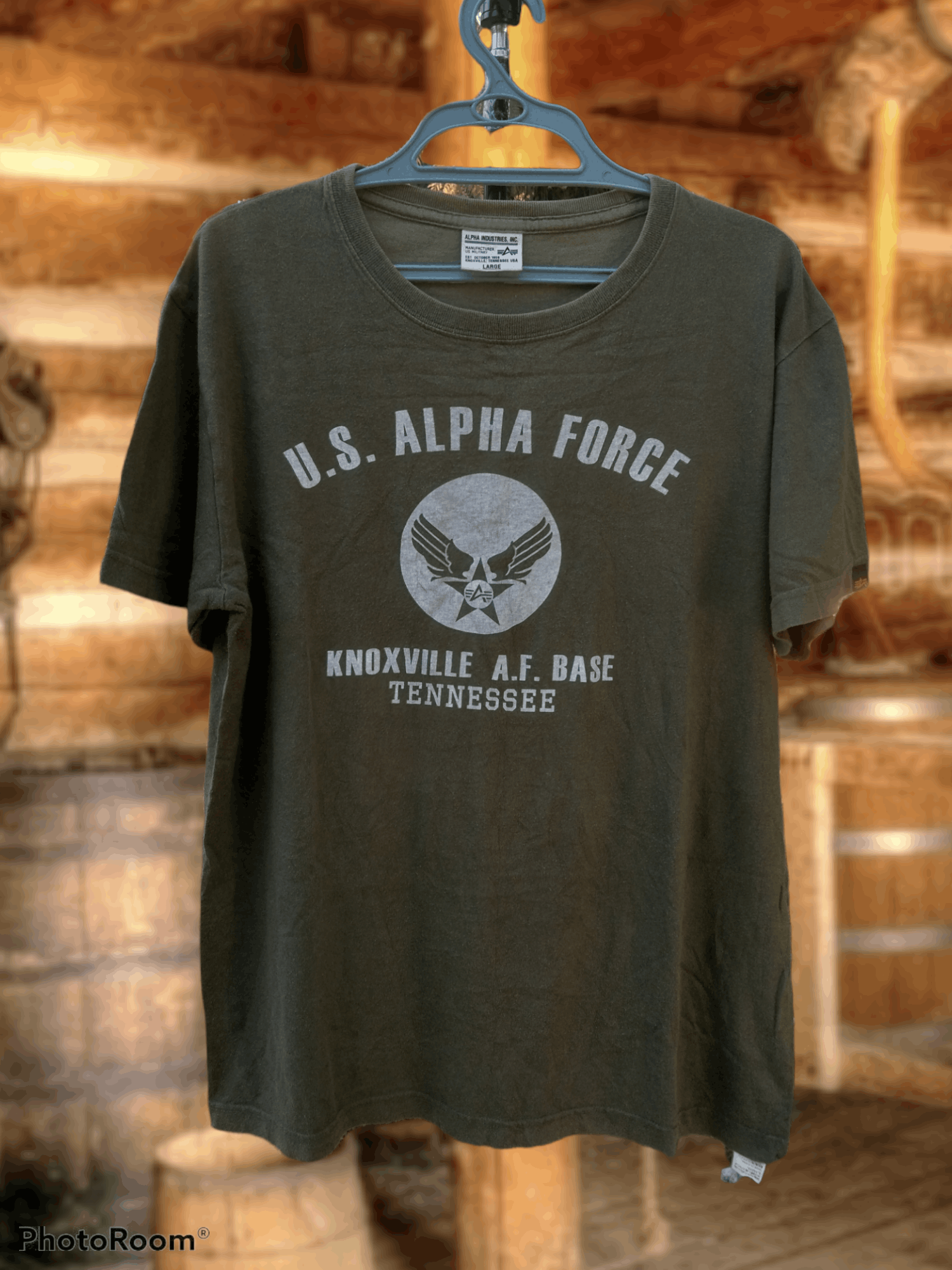 Alpha Industries VINTAGE ALPHA INDUSTRIES MEN'S T-SHIRT Size US L / EU 52-54 / 3 - 1 Thumbnail