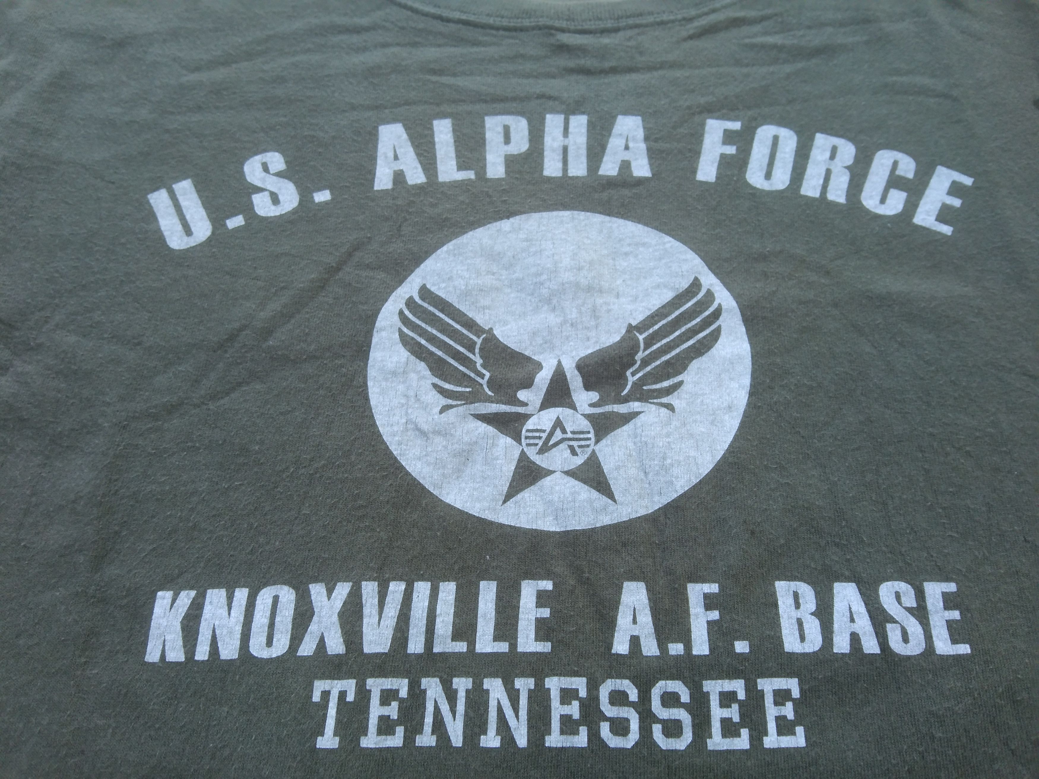 Alpha Industries VINTAGE ALPHA INDUSTRIES MEN'S T-SHIRT Size US L / EU 52-54 / 3 - 5 Thumbnail