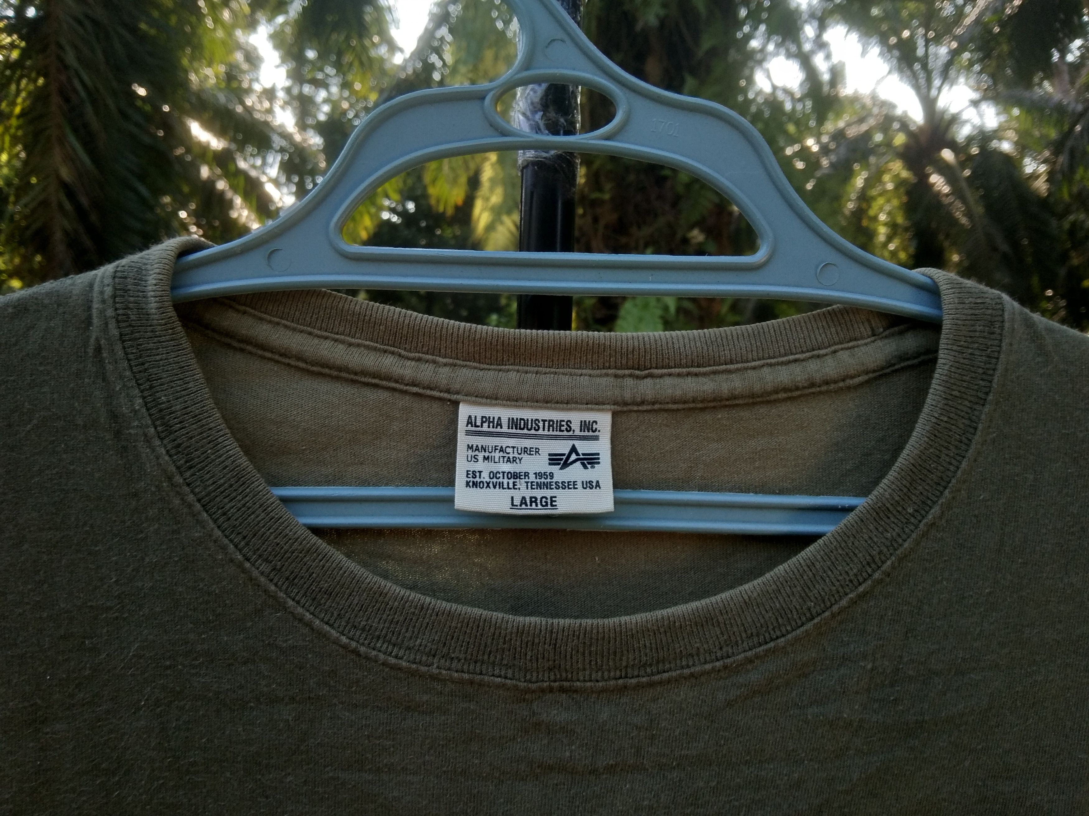 Alpha Industries VINTAGE ALPHA INDUSTRIES MEN'S T-SHIRT Size US L / EU 52-54 / 3 - 7 Thumbnail