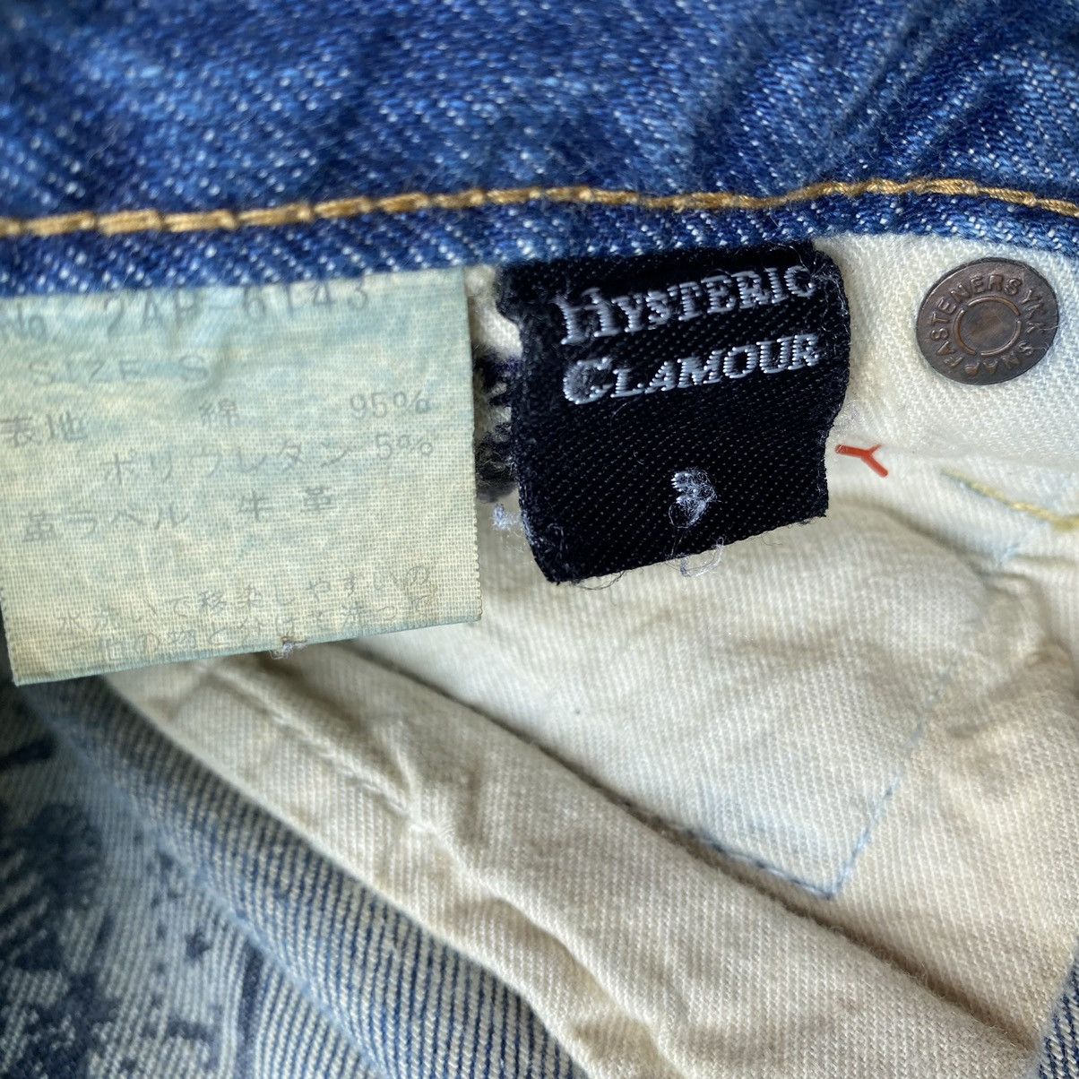 Hysteric Glamour Hysteric Glamour SS08 Ramone Lyrics Jeans Size US 30 / EU 46 - 9 Thumbnail