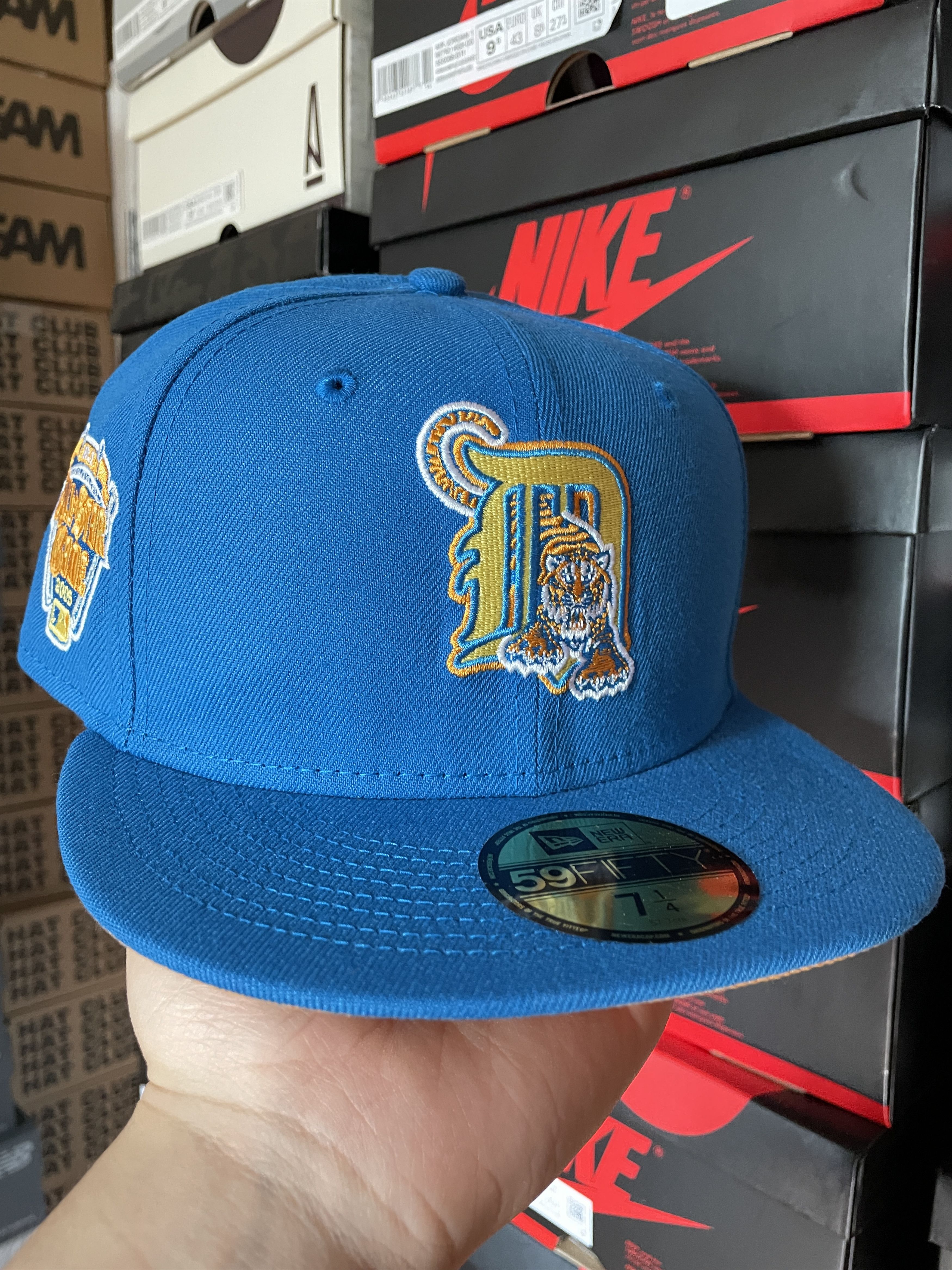 Hatclub Sunrise Daybreaker Detroit Tigers 7 1/4 Blue Orange