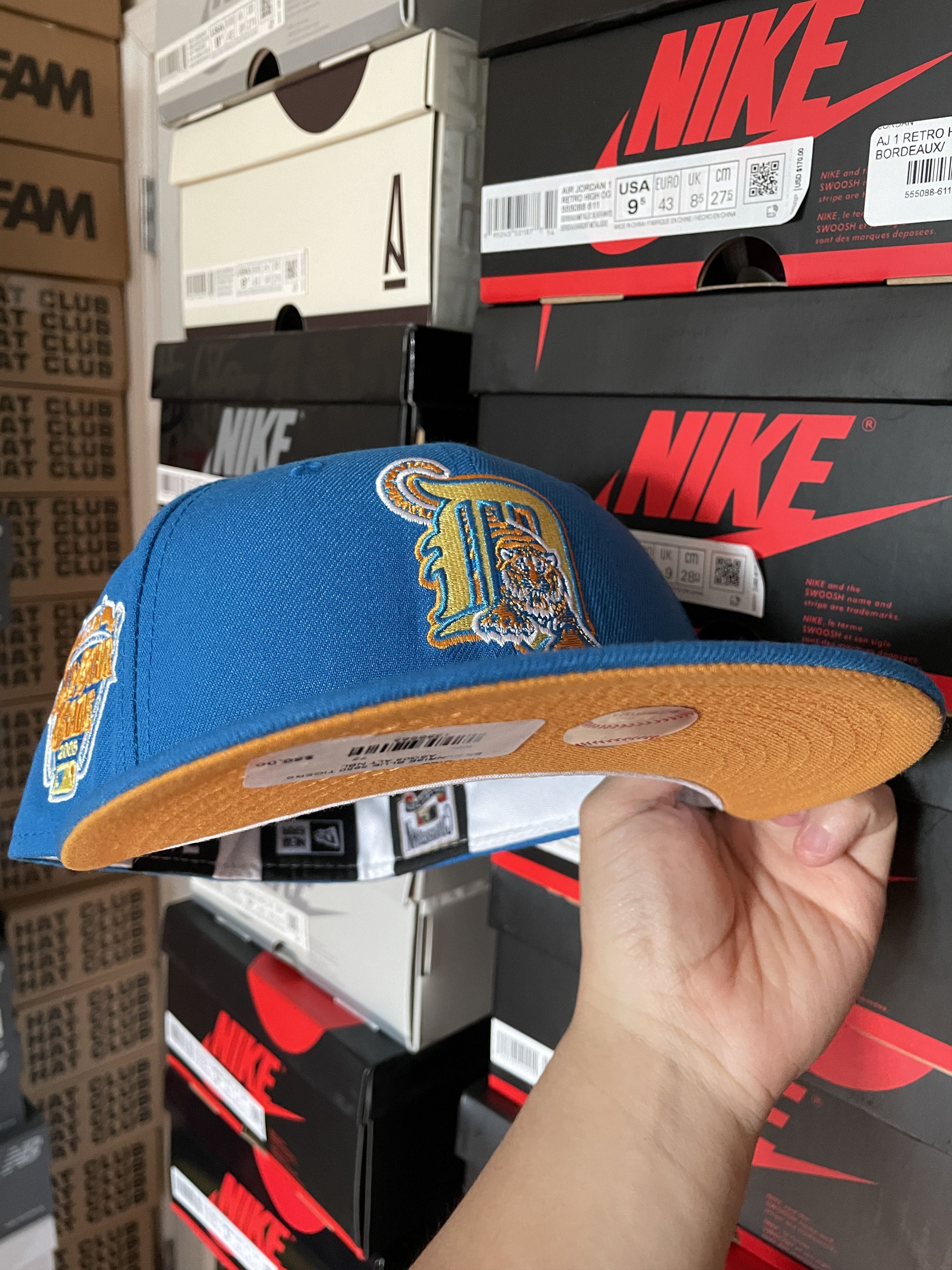 Hat Club × MLB × New Era Hatclub Sunrise Daybreaker Detroit Tigers 7 1/4 Blue Orange Size ONE SIZE - 7 Thumbnail