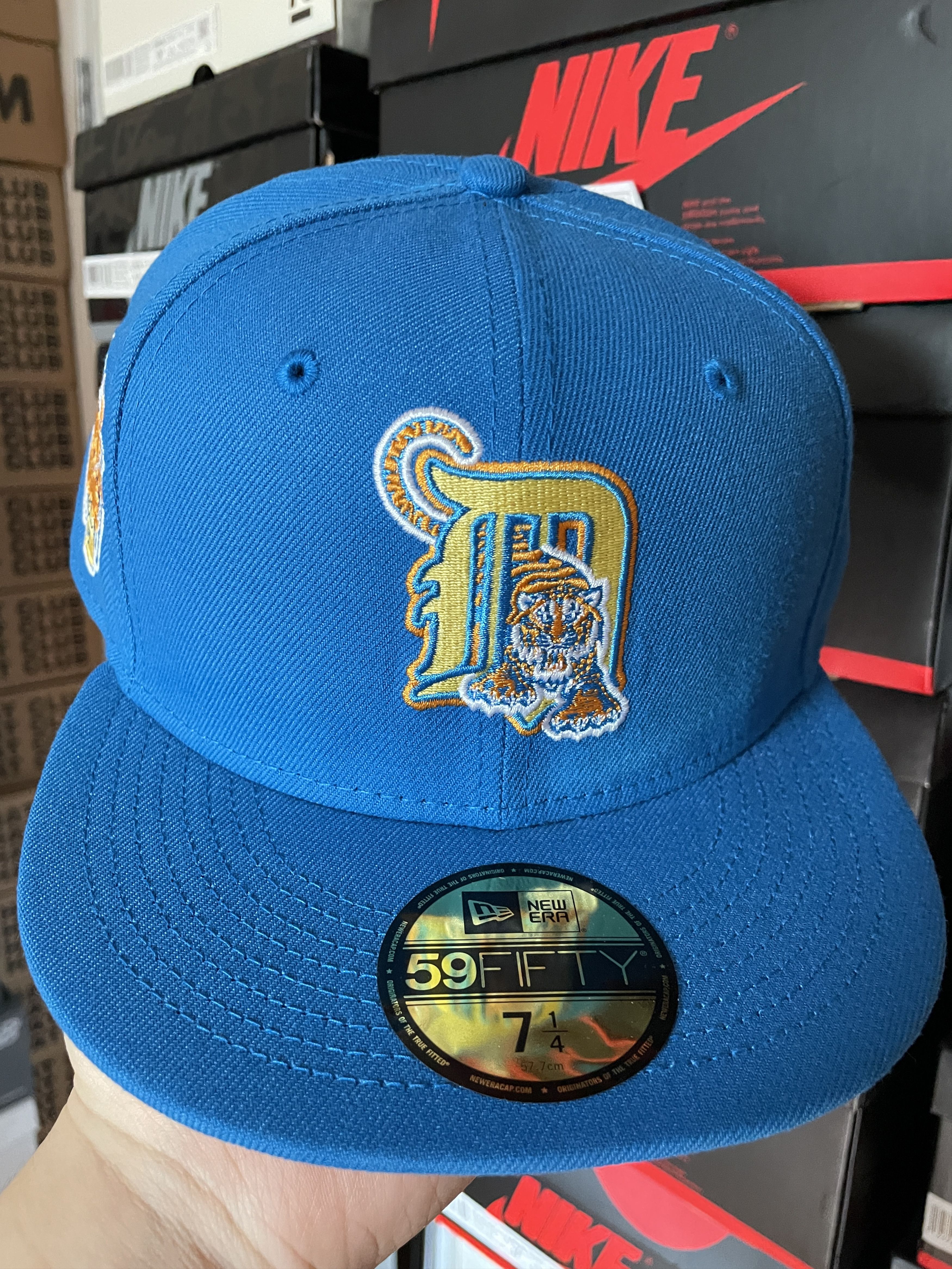 Hat Club × MLB × New Era Hatclub Sunrise Daybreaker Detroit Tigers 7 1/4 Blue Orange Size ONE SIZE - 2 Thumbnail