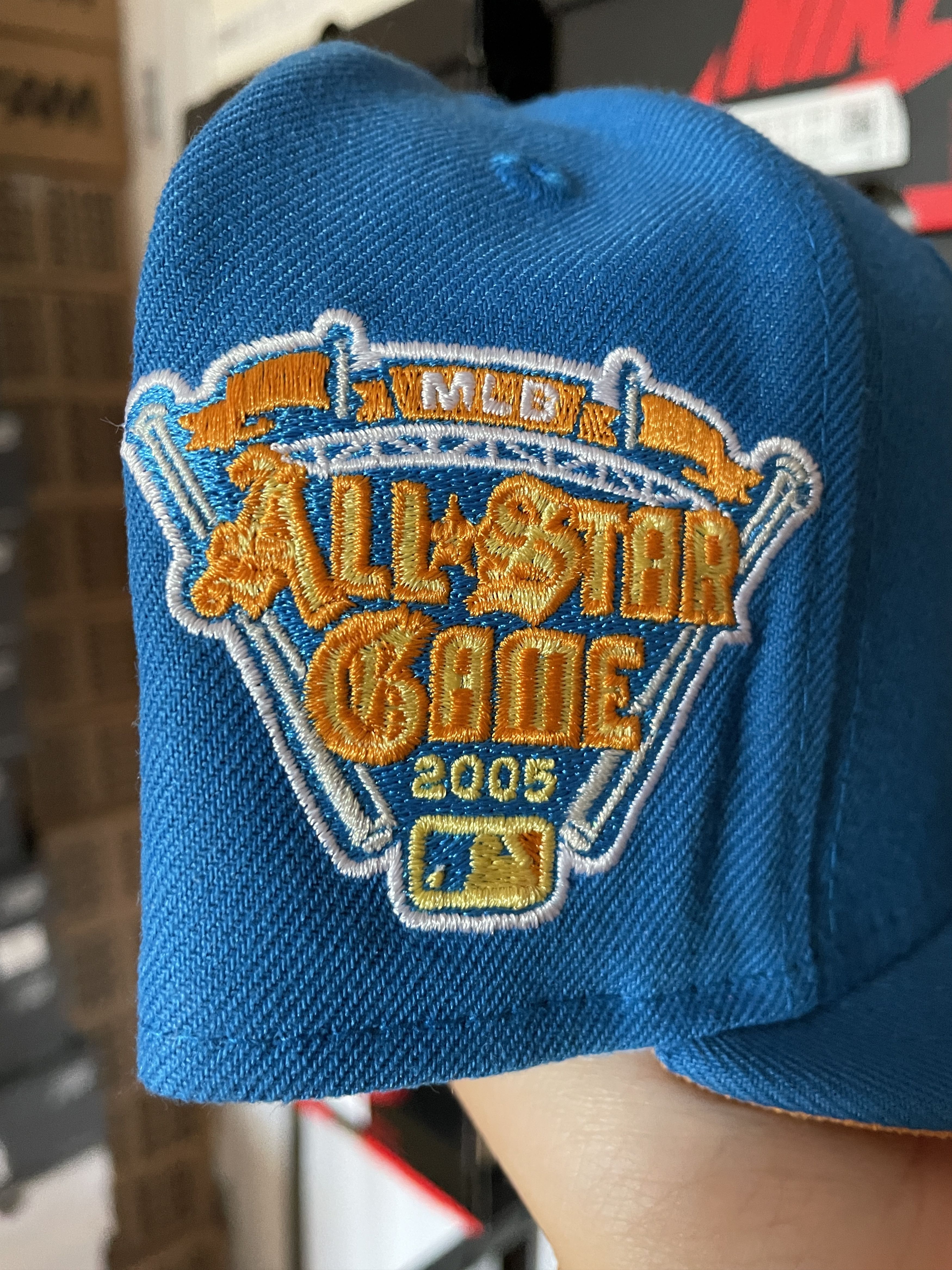Hat Club × MLB × New Era Hatclub Sunrise Daybreaker Detroit Tigers 7 1/4 Blue Orange Size ONE SIZE - 4 Thumbnail