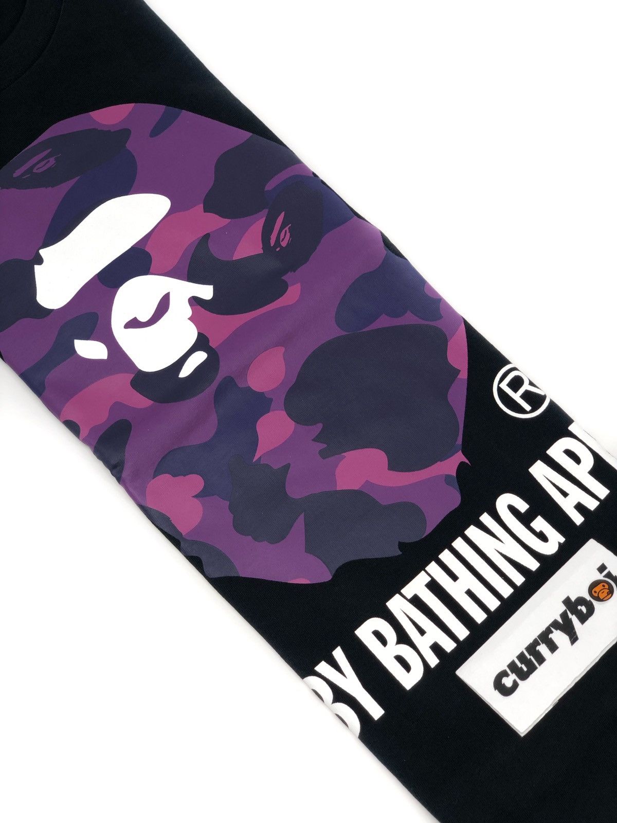 Bape BAPE Color Camo By Bathing Tee Black/Purple Size US XL / EU 56 / 4 - 5 Thumbnail