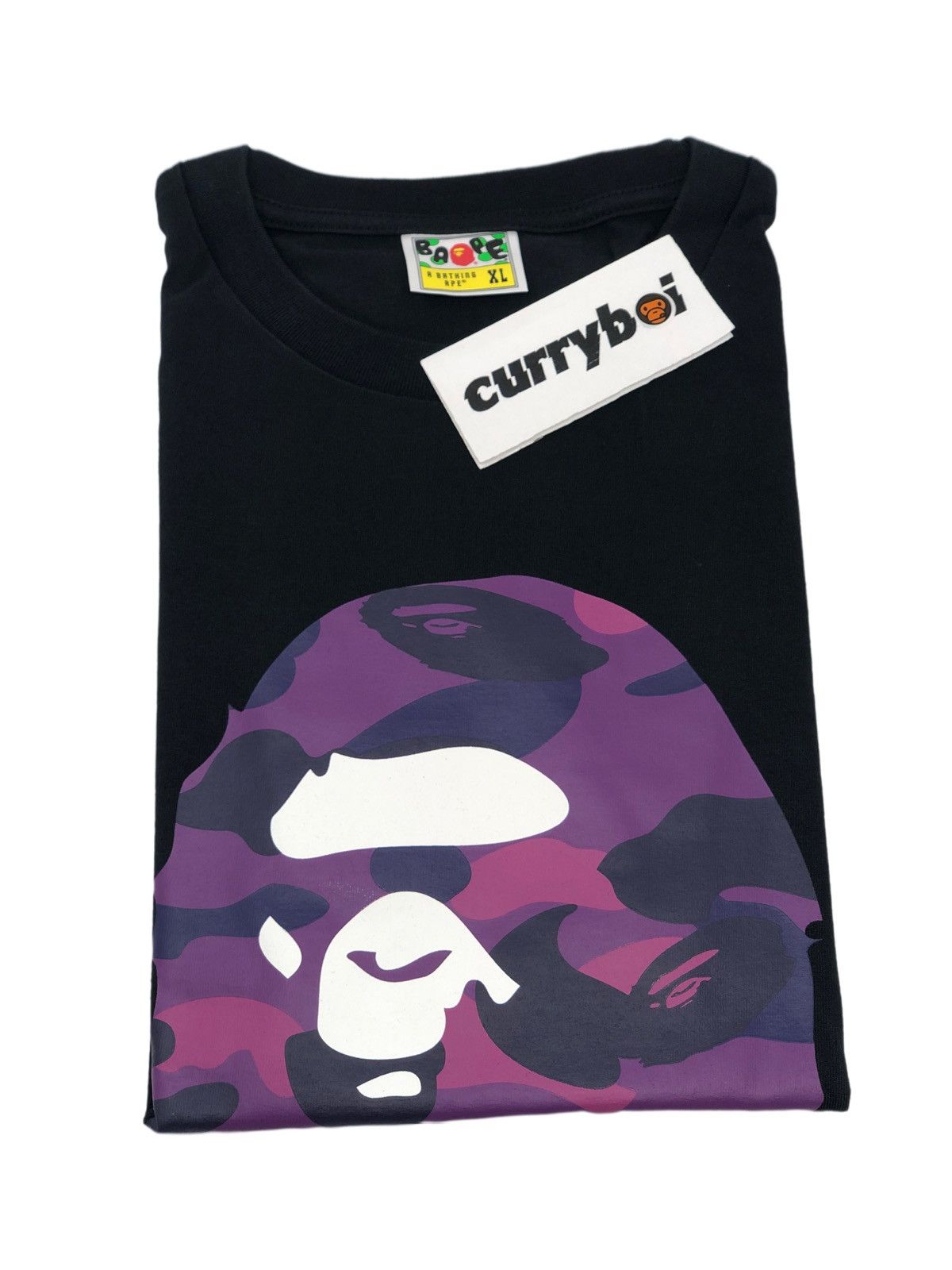 Bape BAPE Color Camo By Bathing Tee Black/Purple Size US XL / EU 56 / 4 - 3 Thumbnail
