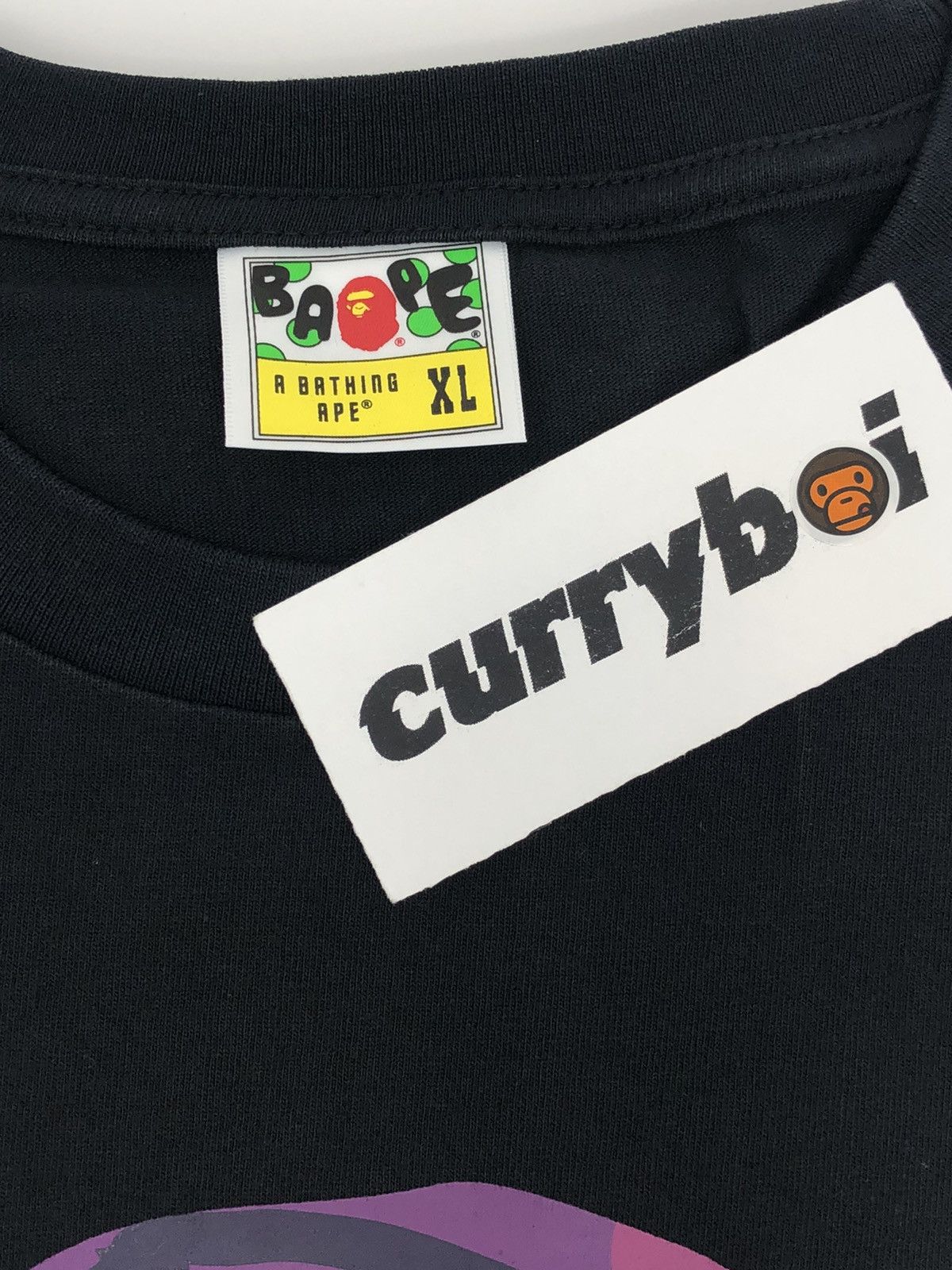 Bape BAPE Color Camo By Bathing Tee Black/Purple Size US XL / EU 56 / 4 - 6 Thumbnail