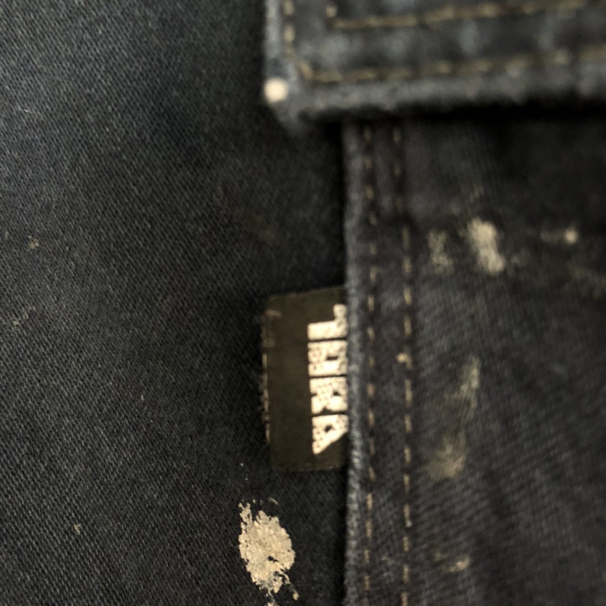 Japanese Brand DLL Tora Dark Blue Multipocket thrashed Cargo Pants #c970 Size US 28 / EU 44 - 7 Thumbnail