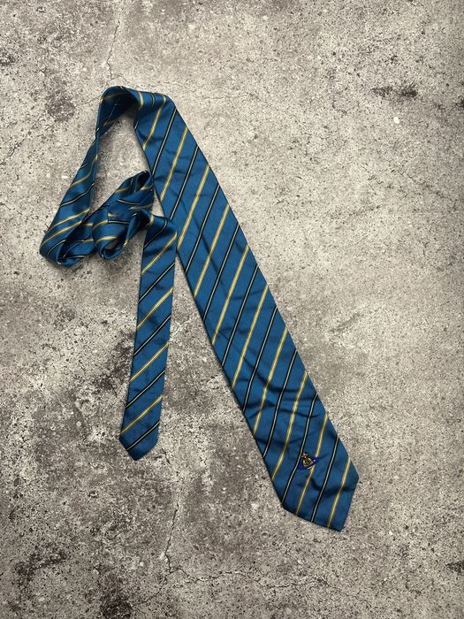 vivienne westwood blue tie