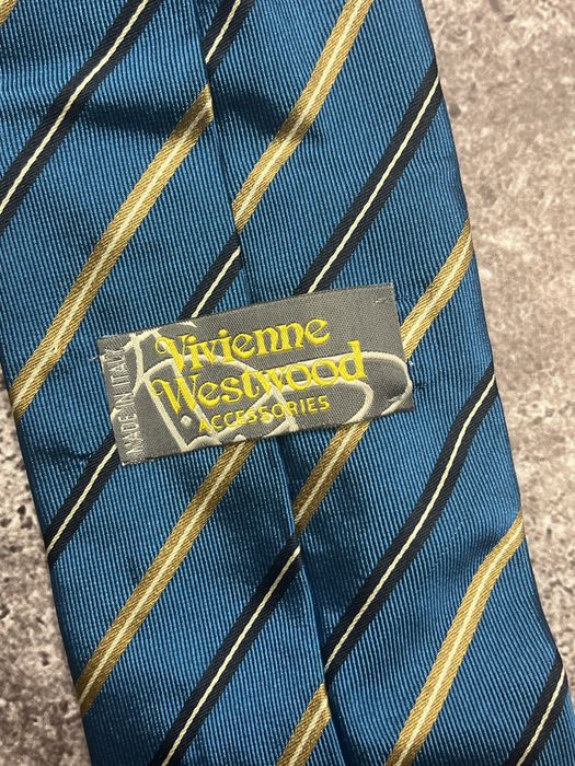 vivienne westwood blue tie