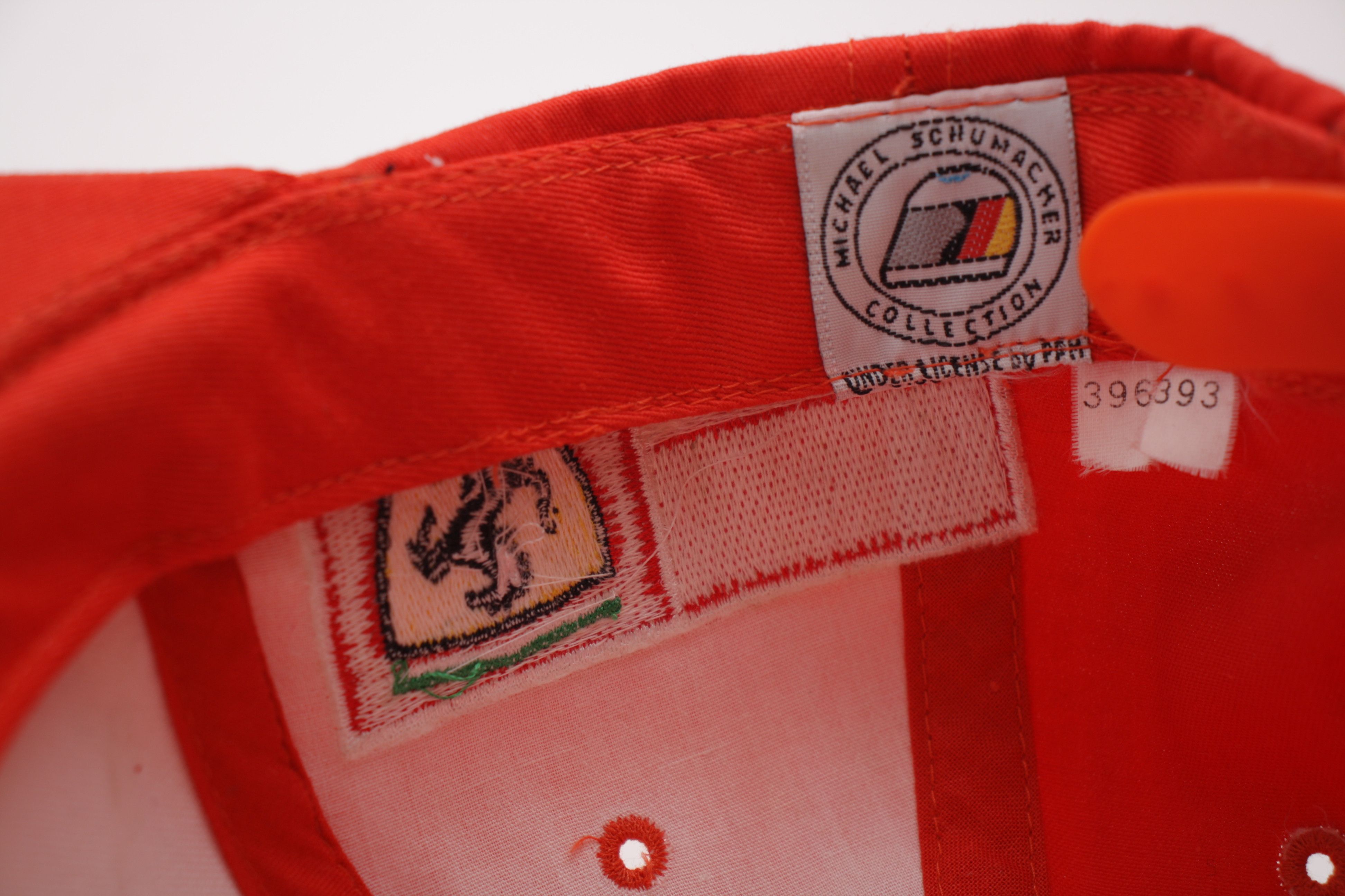 Ferrari VTG 1997 Michael Schumacher DEKRA Ferrari F1 Hat Cap Red Size ONE SIZE - 8 Thumbnail