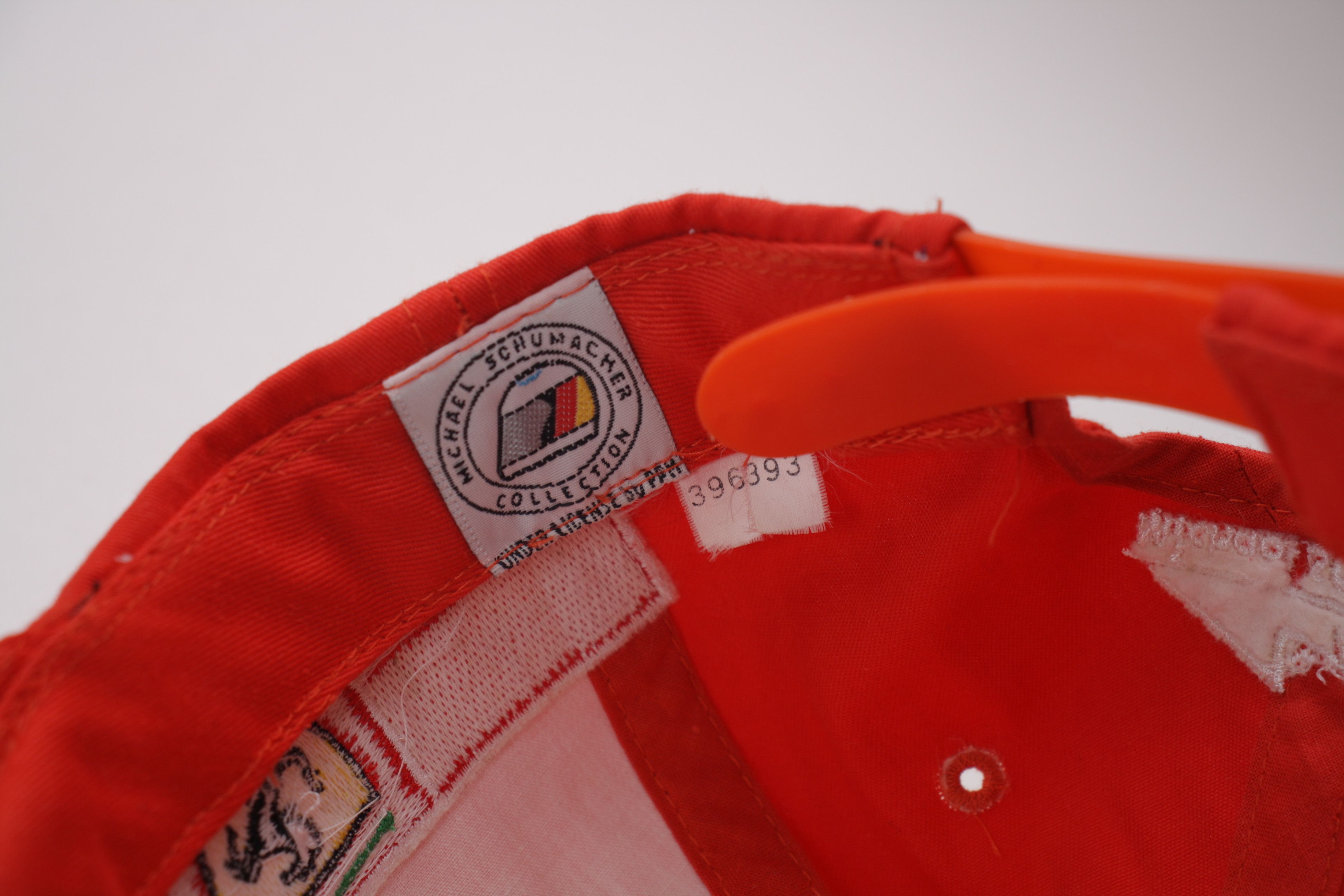Ferrari VTG 1997 Michael Schumacher DEKRA Ferrari F1 Hat Cap Red Size ONE SIZE - 6 Thumbnail