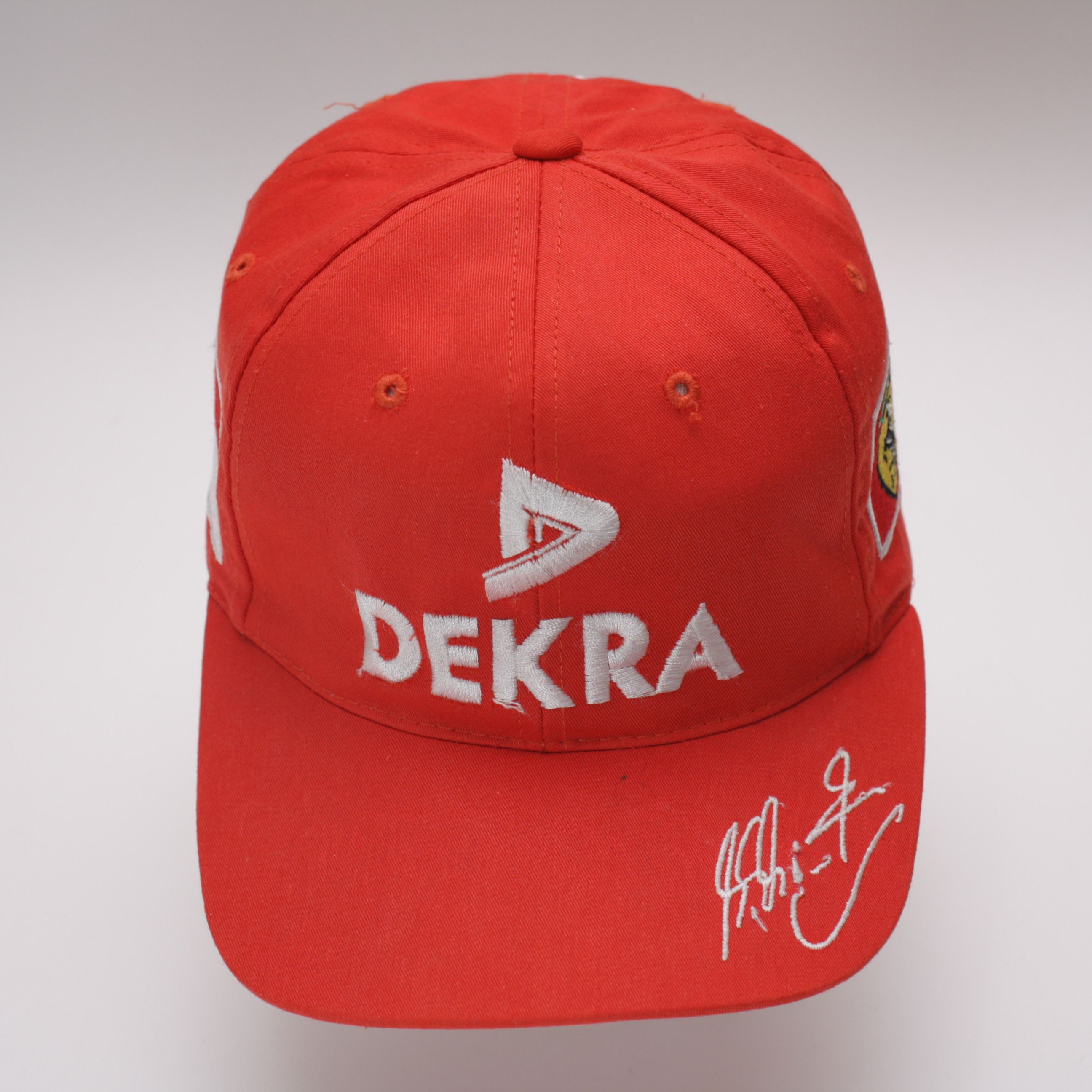 Ferrari VTG 1997 Michael Schumacher DEKRA Ferrari F1 Hat Cap Red Size ONE SIZE - 1 Thumbnail
