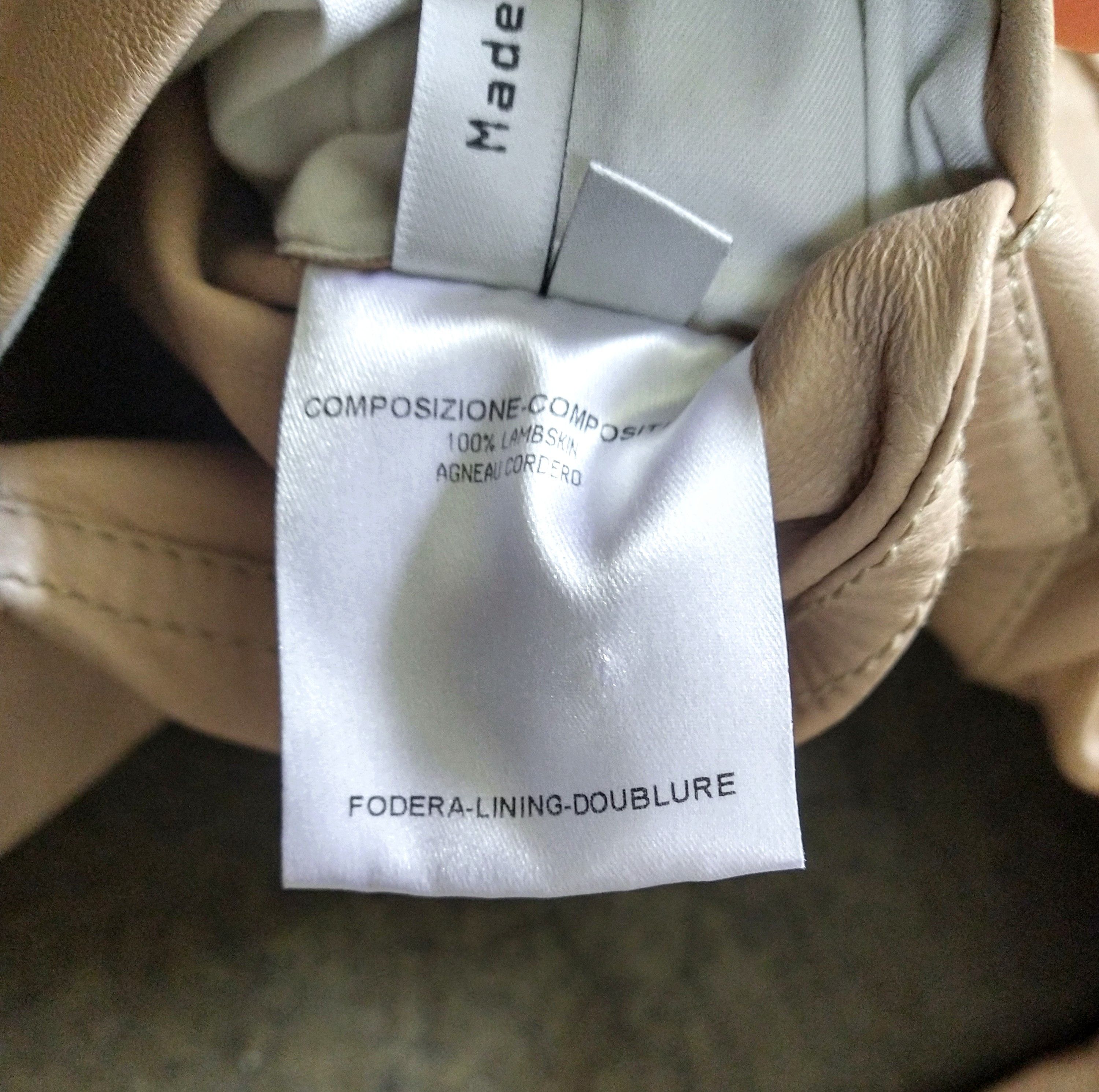 Balenciaga Balenciaga Leather Trucker Jacket Pink Lambskin Size Small Size US S / EU 44-46 / 1 - 15 Thumbnail