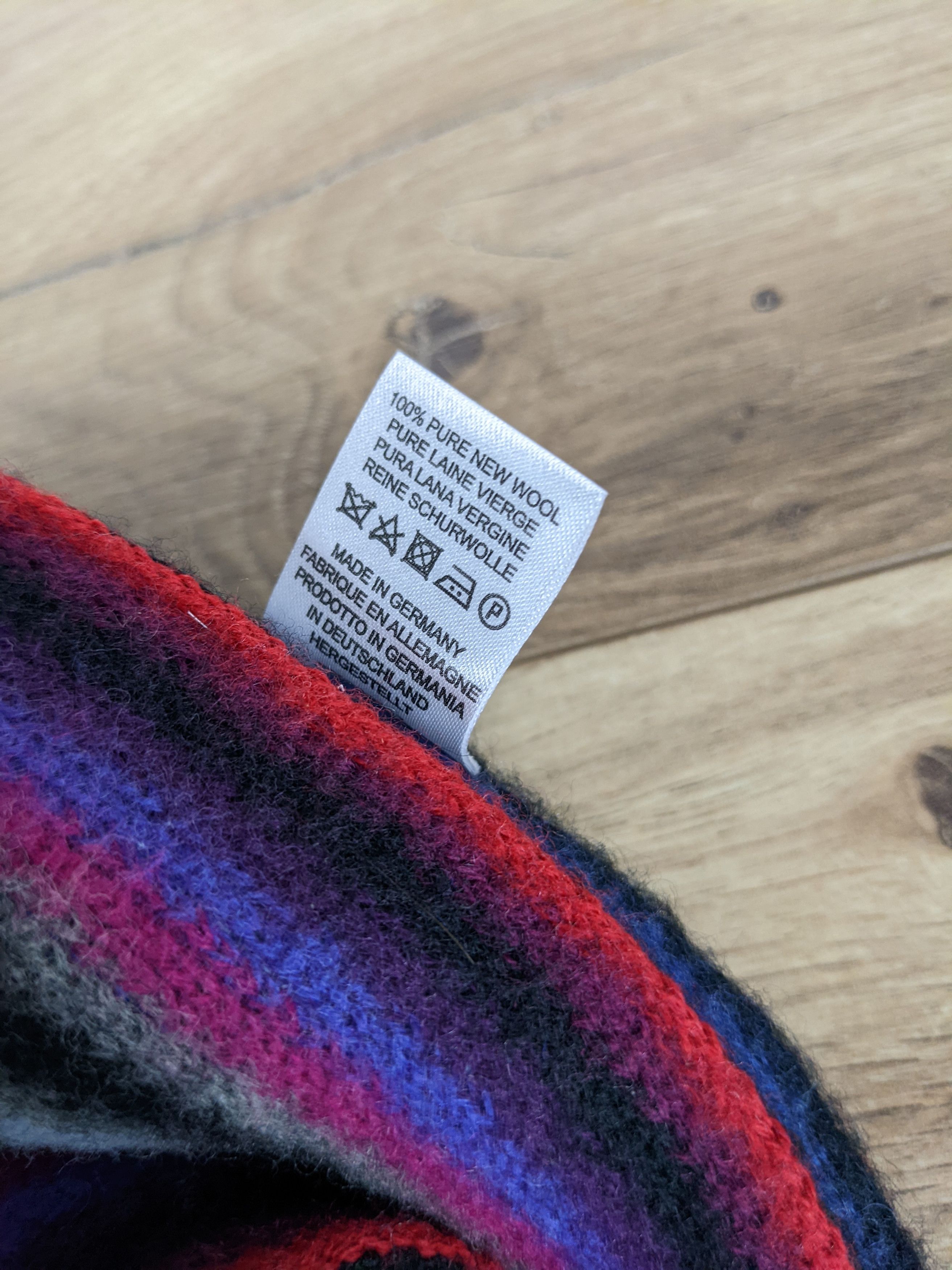Paul Smith Paul Smith scarf wool multi colour Size ONE SIZE - 2 Thumbnail