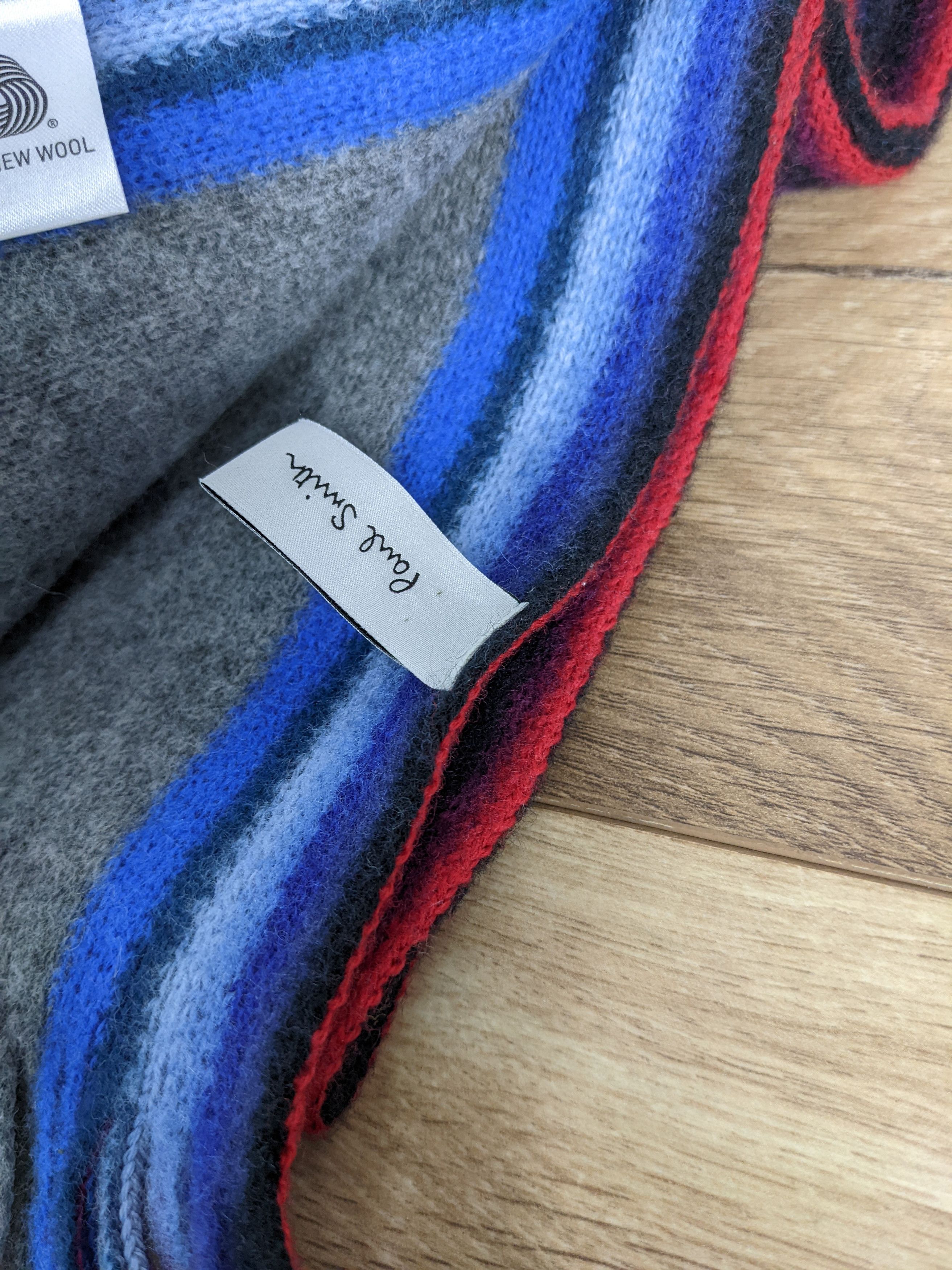 Paul Smith Paul Smith scarf wool multi colour Size ONE SIZE - 8 Thumbnail
