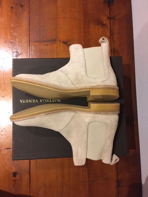 Bottega Veneta New Bottega Veneta Buffalo Leather Chelsea boots 44 Size US 11 / EU 44 - 7 Thumbnail
