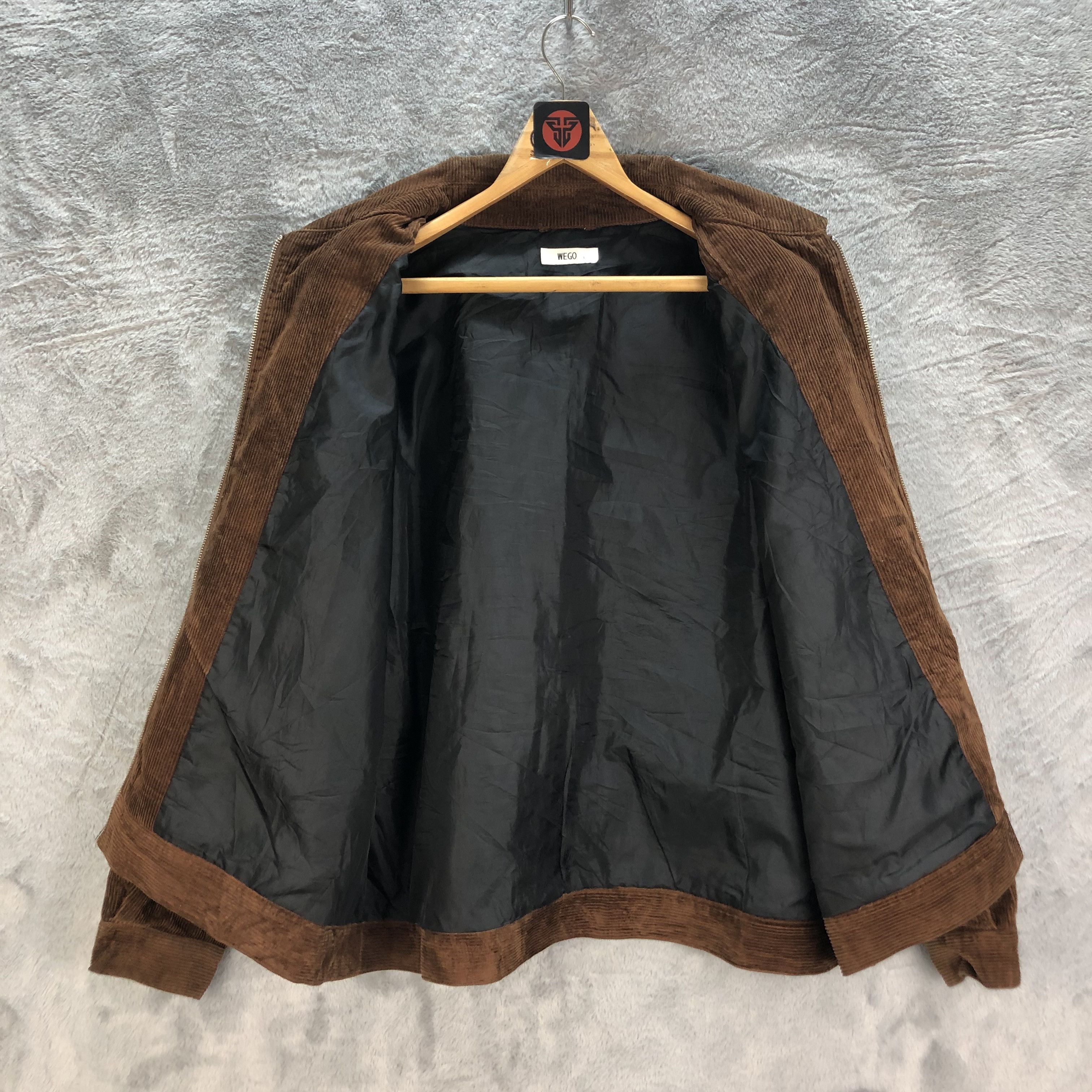 Japanese Brand WEGO OVERSIZED CORDUROY JACKET #6499-69 Size US L / EU 52-54 / 3 - 6 Thumbnail