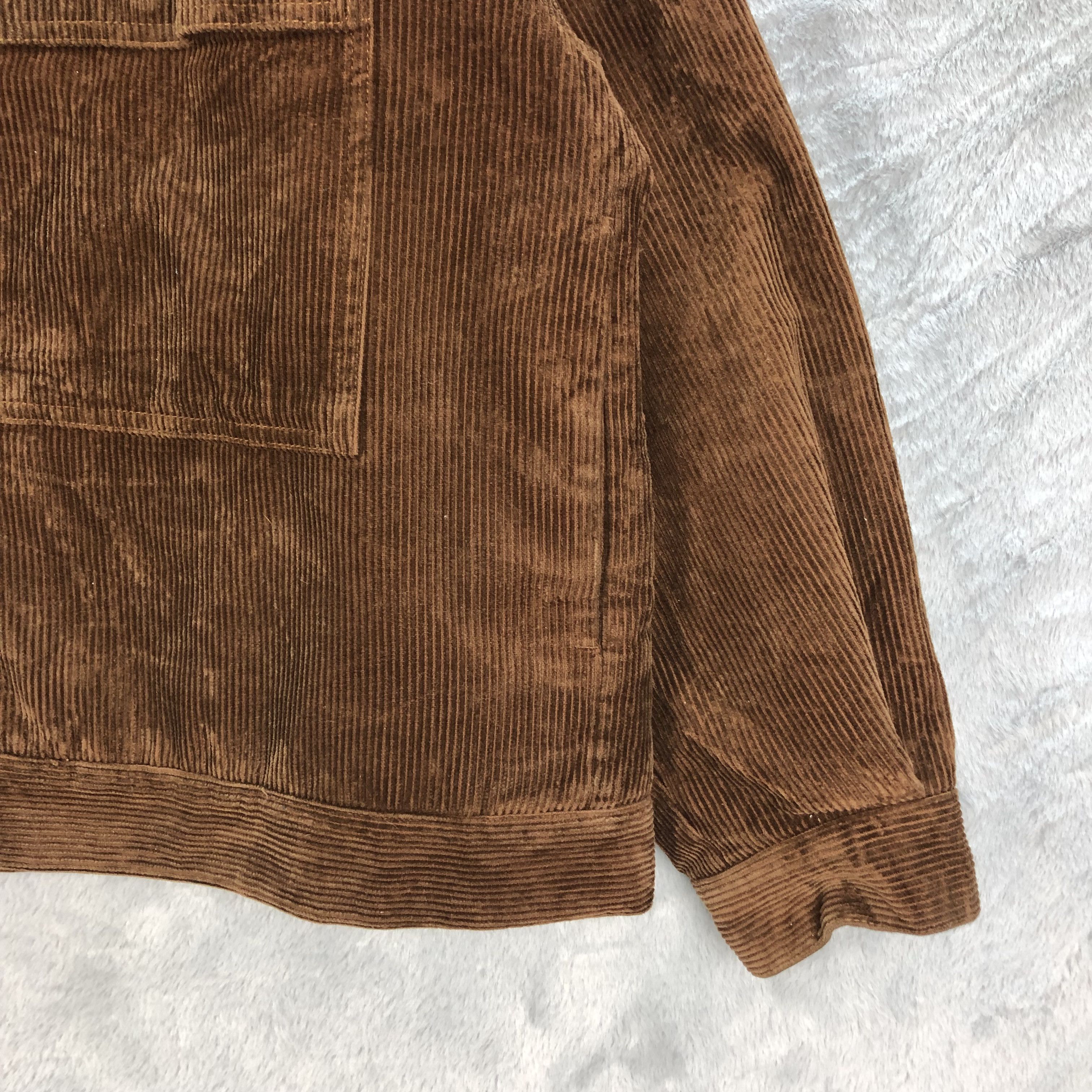 Japanese Brand WEGO OVERSIZED CORDUROY JACKET #6499-69 Size US L / EU 52-54 / 3 - 5 Thumbnail