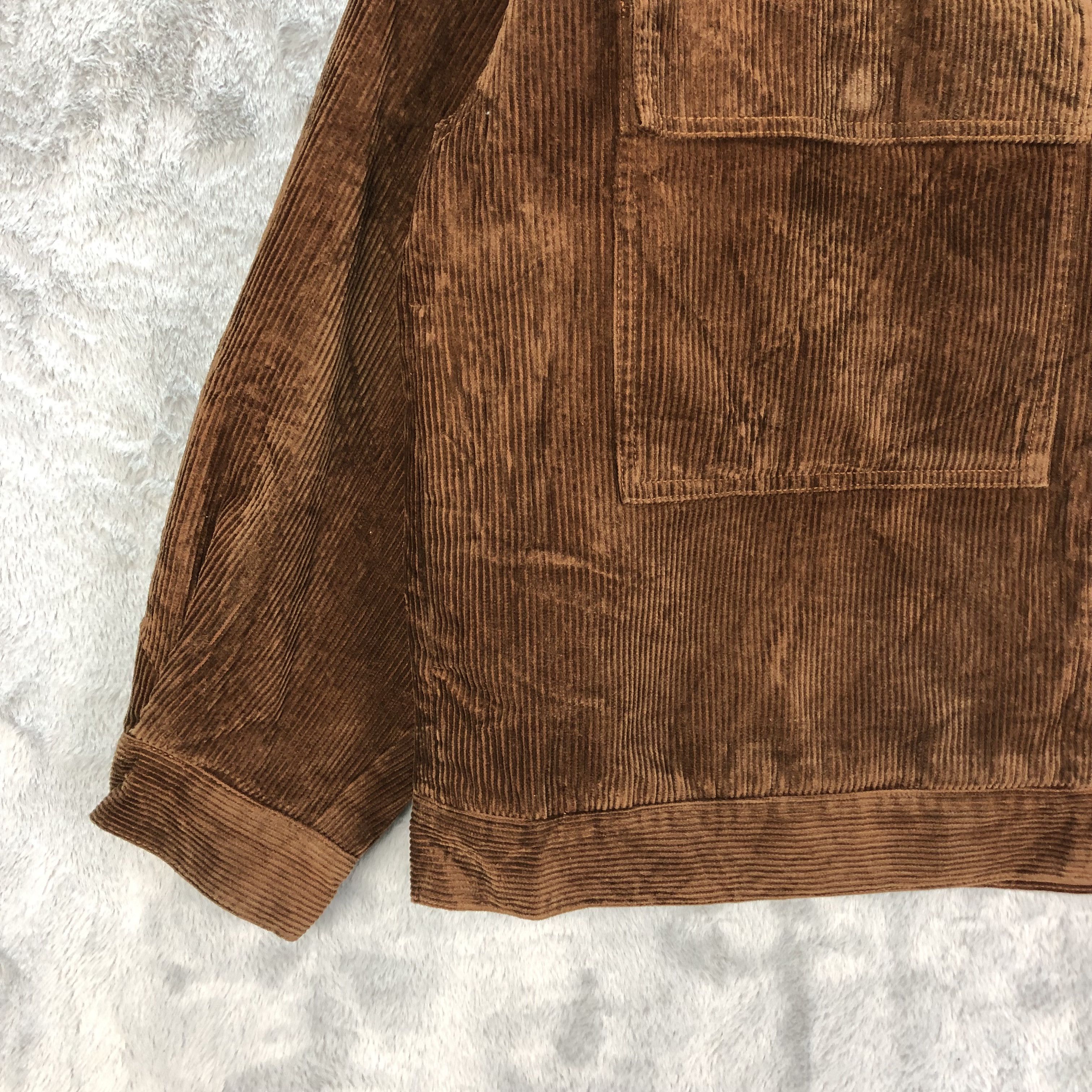 Japanese Brand WEGO OVERSIZED CORDUROY JACKET #6499-69 Size US L / EU 52-54 / 3 - 4 Thumbnail
