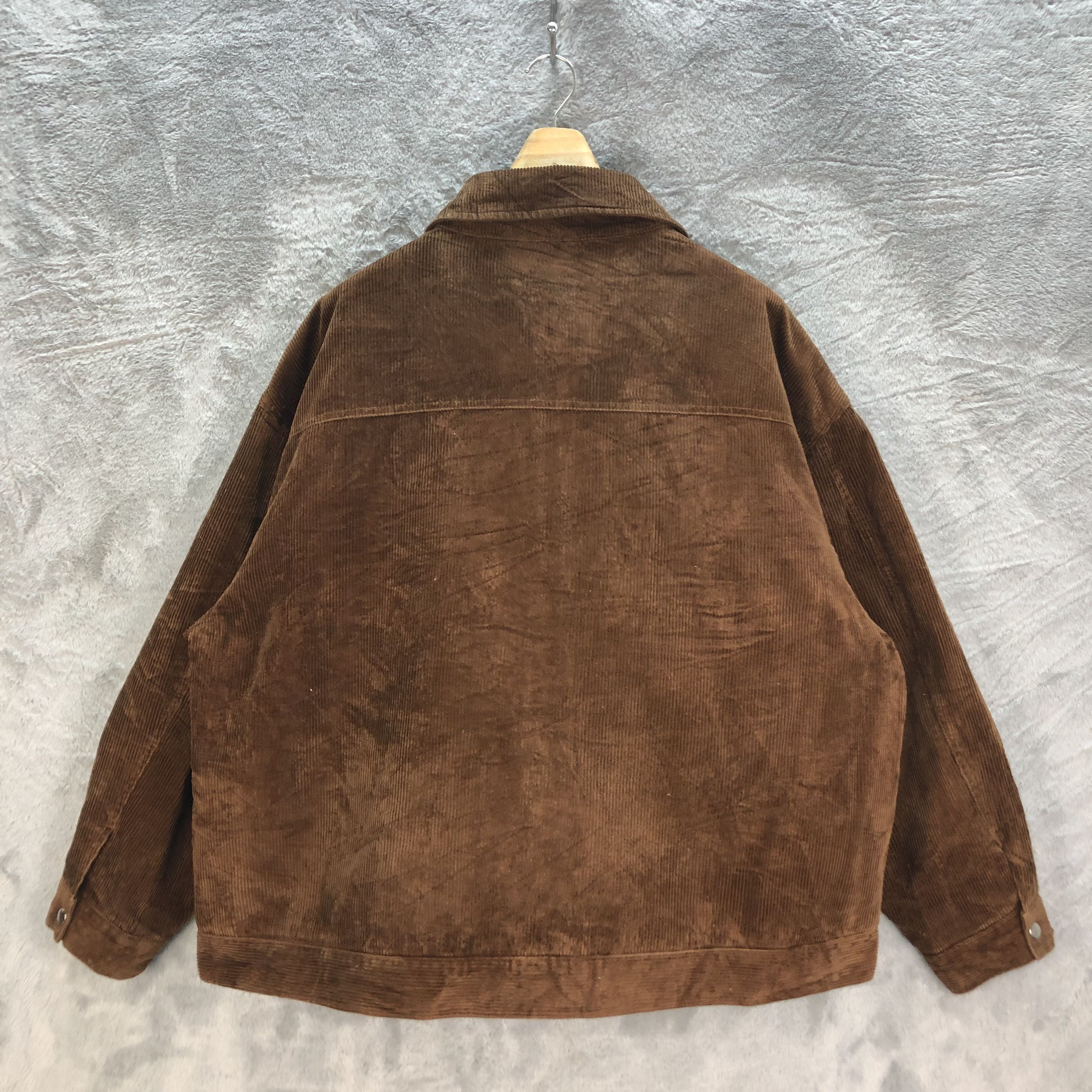 Japanese Brand WEGO OVERSIZED CORDUROY JACKET #6499-69 Size US L / EU 52-54 / 3 - 9 Thumbnail