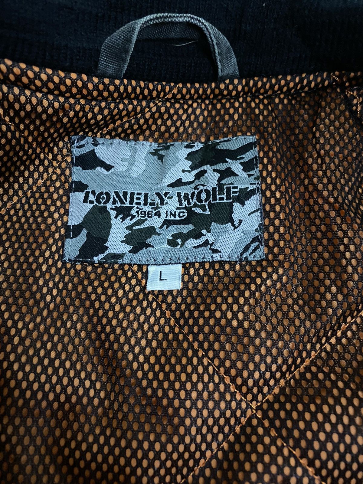 Japanese Brand Japanese Brand Lonely Wolf Bomber Jacket Size US L / EU 52-54 / 3 - 9 Thumbnail