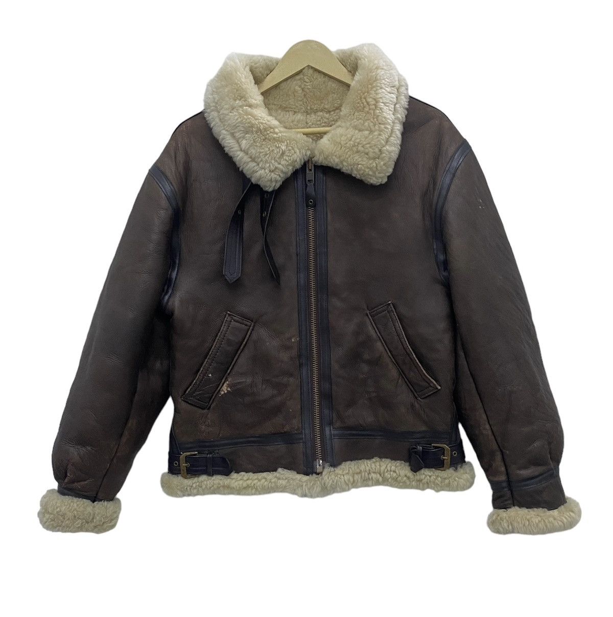 Vintage Vintage B-3 Air Force Jacket Sherpa Size US M / EU 48-50 / 2 - 1 Thumbnail