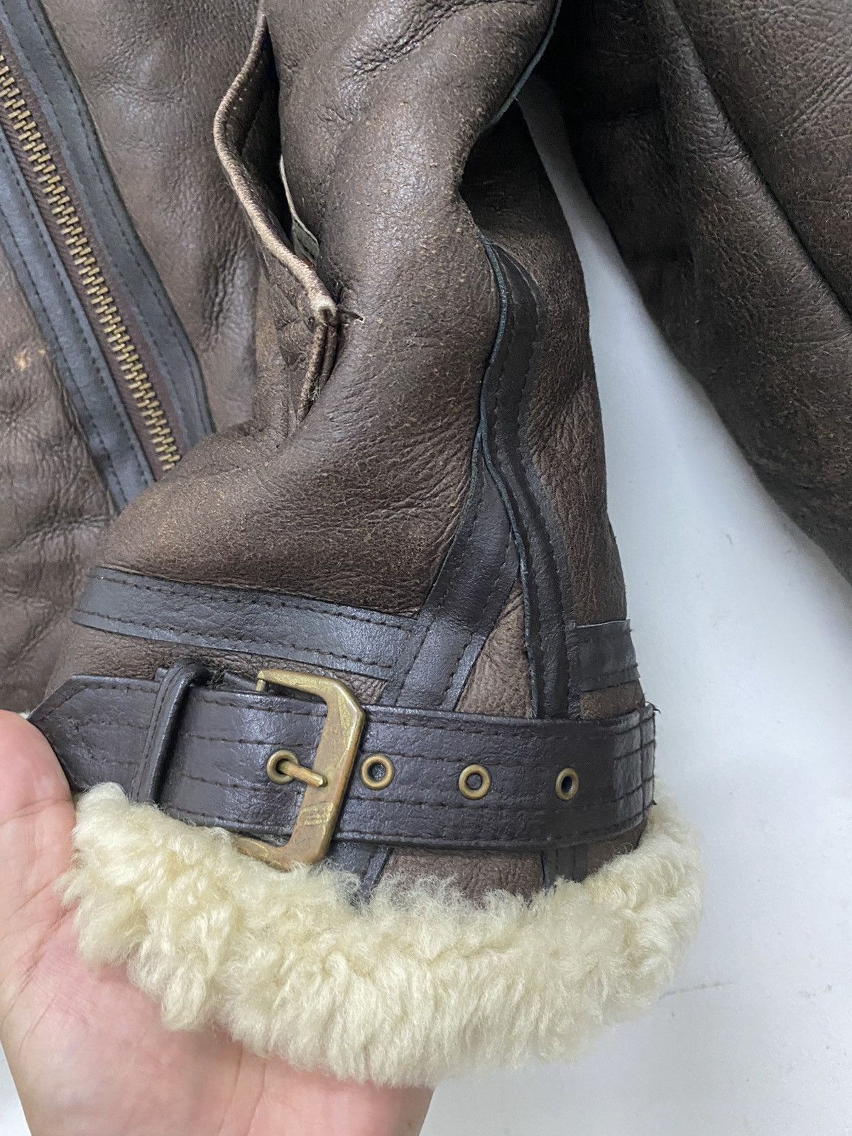 Vintage Vintage B-3 Air Force Jacket Sherpa Size US M / EU 48-50 / 2 - 6 Thumbnail