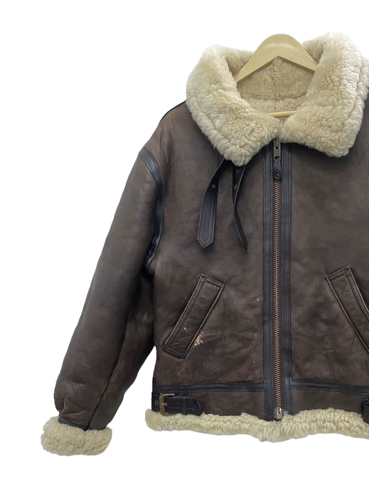 Vintage Vintage B-3 Air Force Jacket Sherpa Size US M / EU 48-50 / 2 - 3 Thumbnail