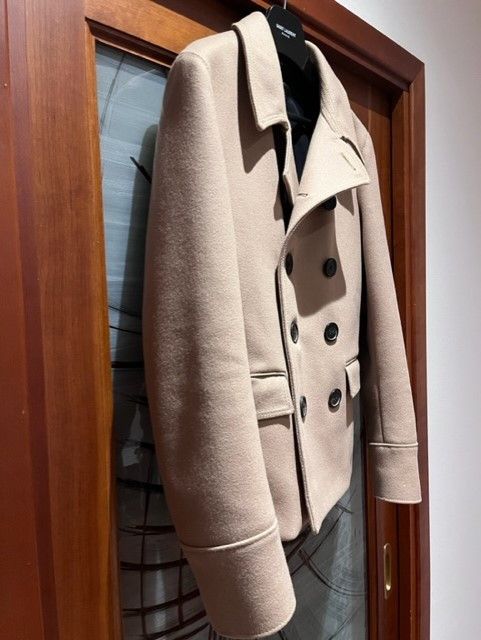 Dior × Hedi Slimane AW04 Dior Homme VOTC Wool Peacoat sz 46 Size US S / EU 44-46 / 1 - 4 Thumbnail