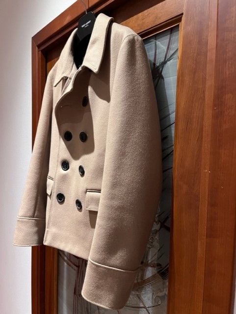 Dior × Hedi Slimane AW04 Dior Homme VOTC Wool Peacoat sz 46 Size US S / EU 44-46 / 1 - 5 Thumbnail