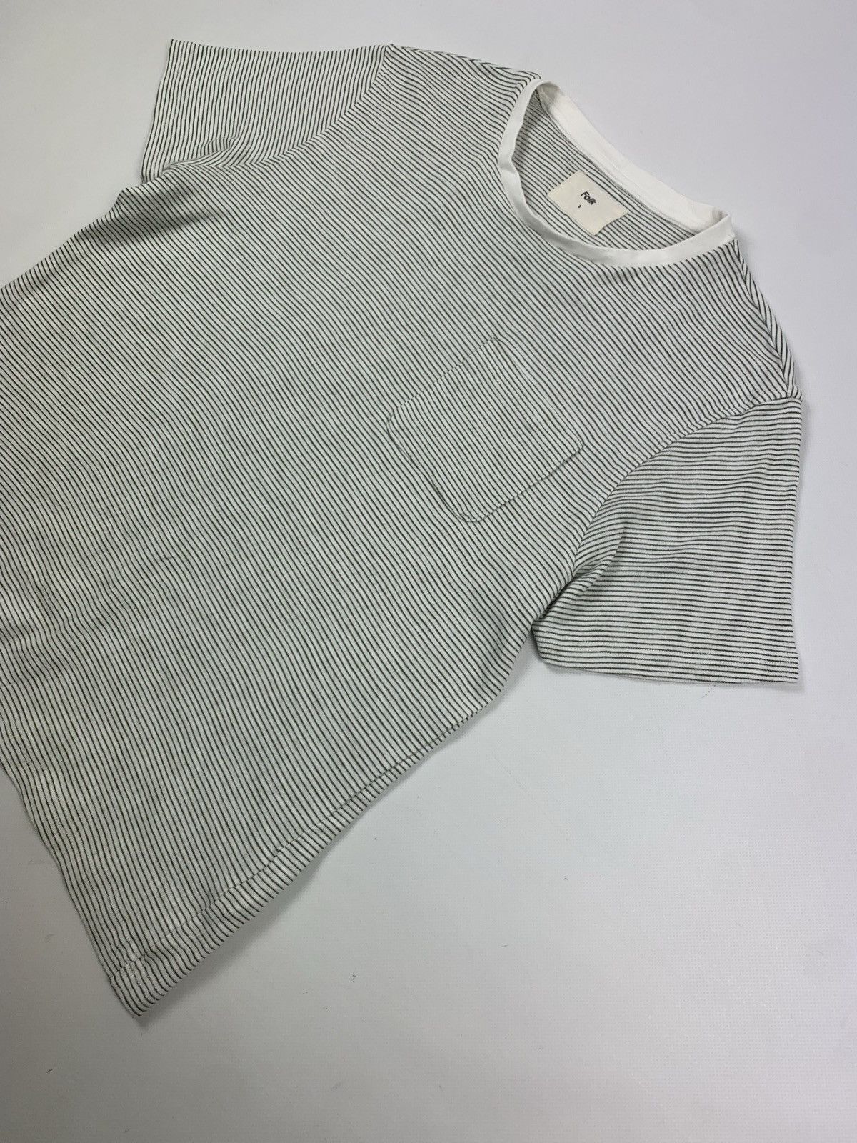 Folk Folk men’s short sleeve striped t shirt size 3 Size US L / EU 52-54 / 3 - 2 Thumbnail