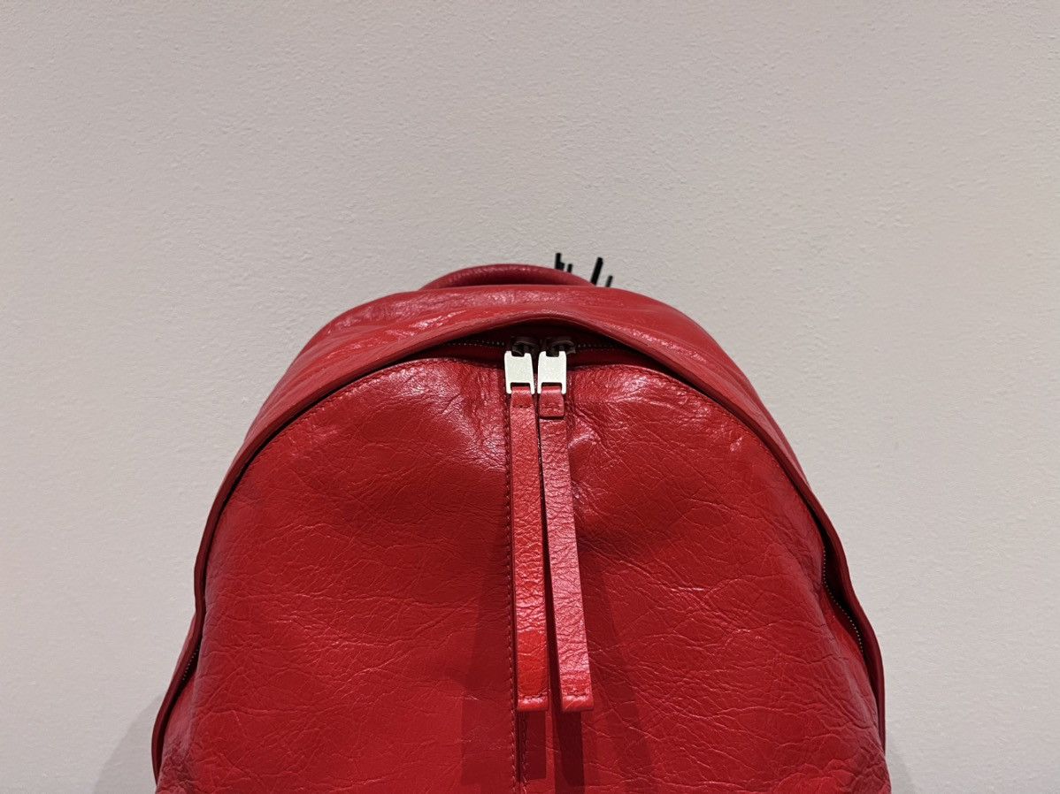Balenciaga New Balenciaga Arena Red Leather Backpack $2400 Size ONE SIZE - 2 Thumbnail