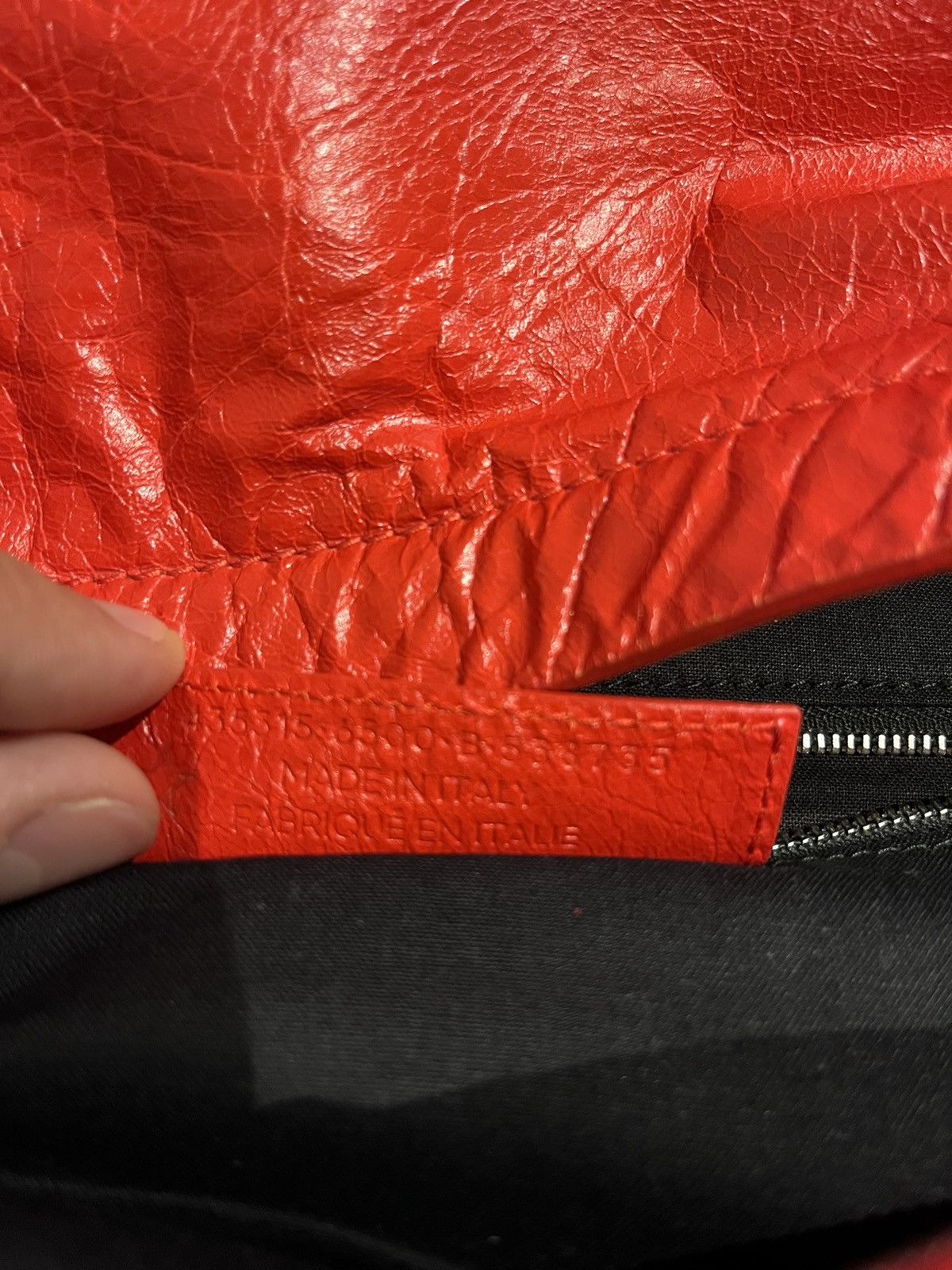 Balenciaga New Balenciaga Arena Red Leather Backpack $2400 Size ONE SIZE - 14 Thumbnail
