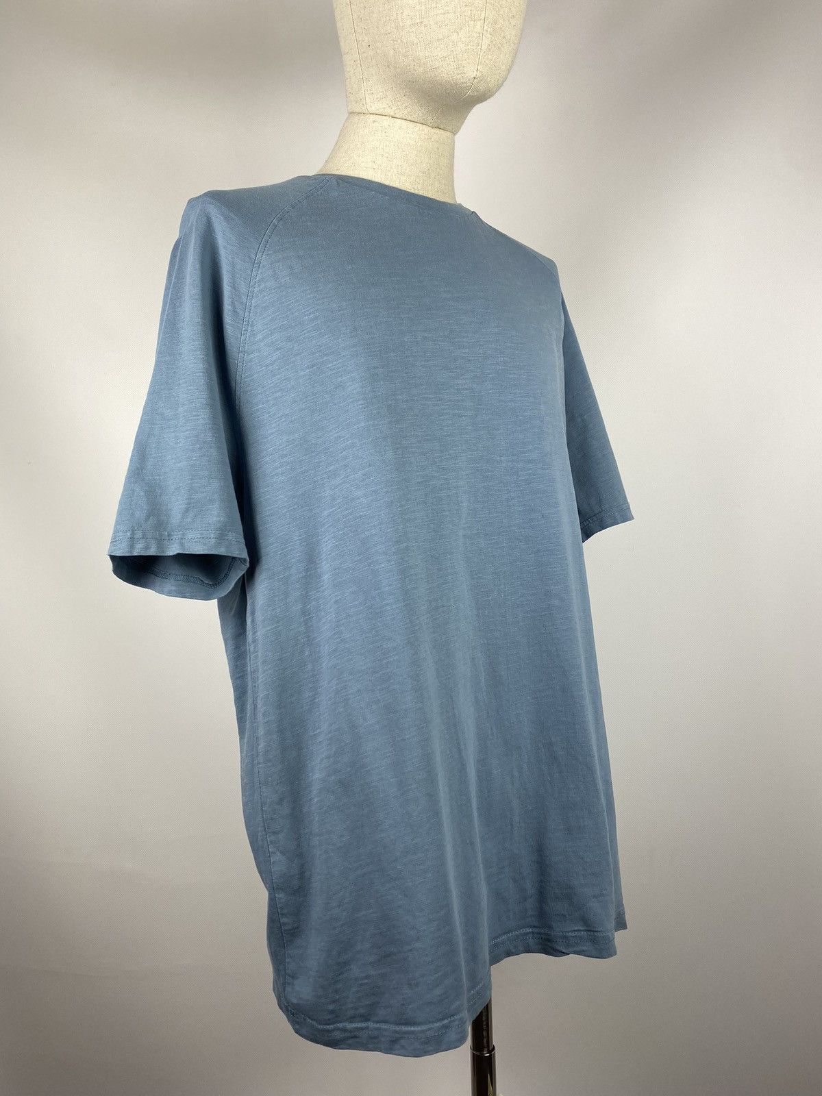 Folk Folk men’s short sleeve cotton t shirt size 4 Blue Size US L / EU 52-54 / 3 - 2 Thumbnail