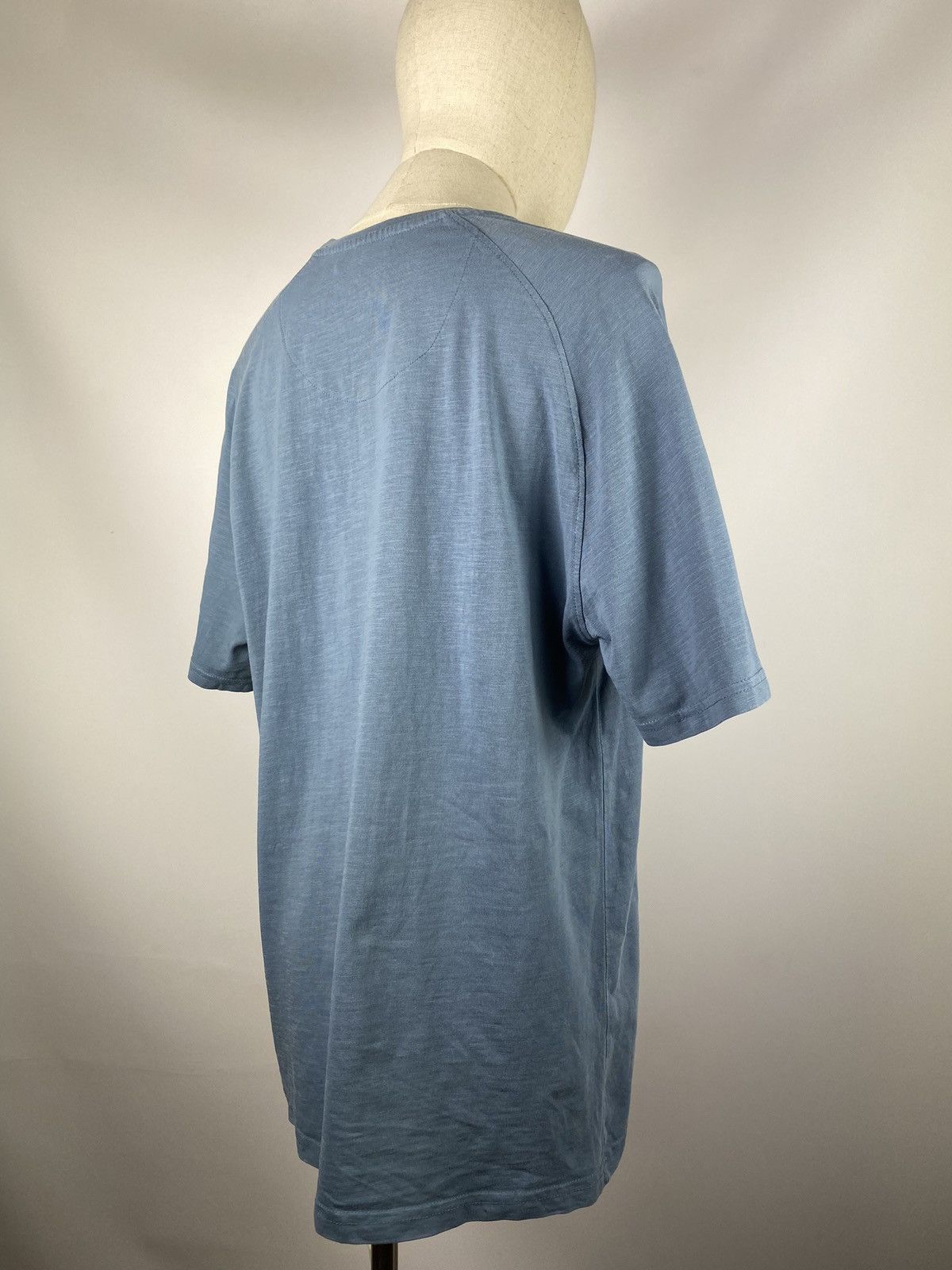 Folk Folk men’s short sleeve cotton t shirt size 4 Blue Size US L / EU 52-54 / 3 - 5 Thumbnail