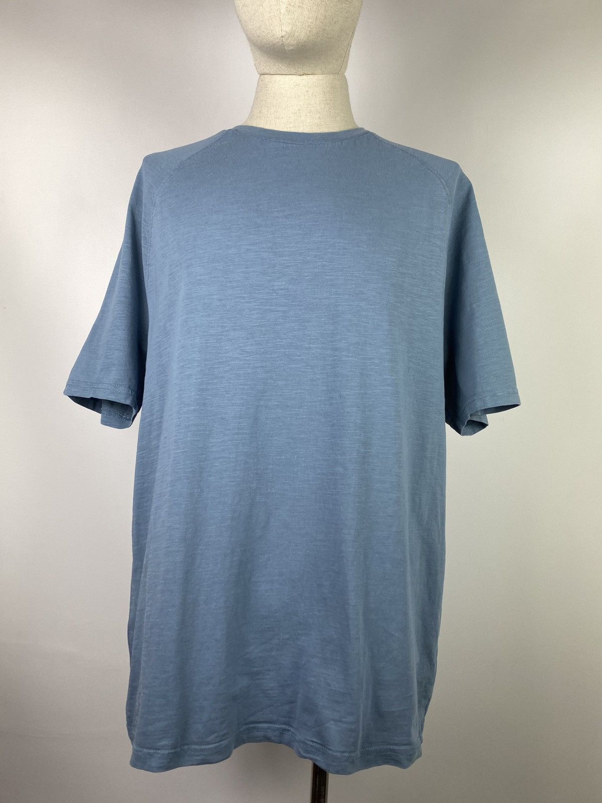 Folk Folk men’s short sleeve cotton t shirt size 4 Blue Size US L / EU 52-54 / 3 - 1 Thumbnail