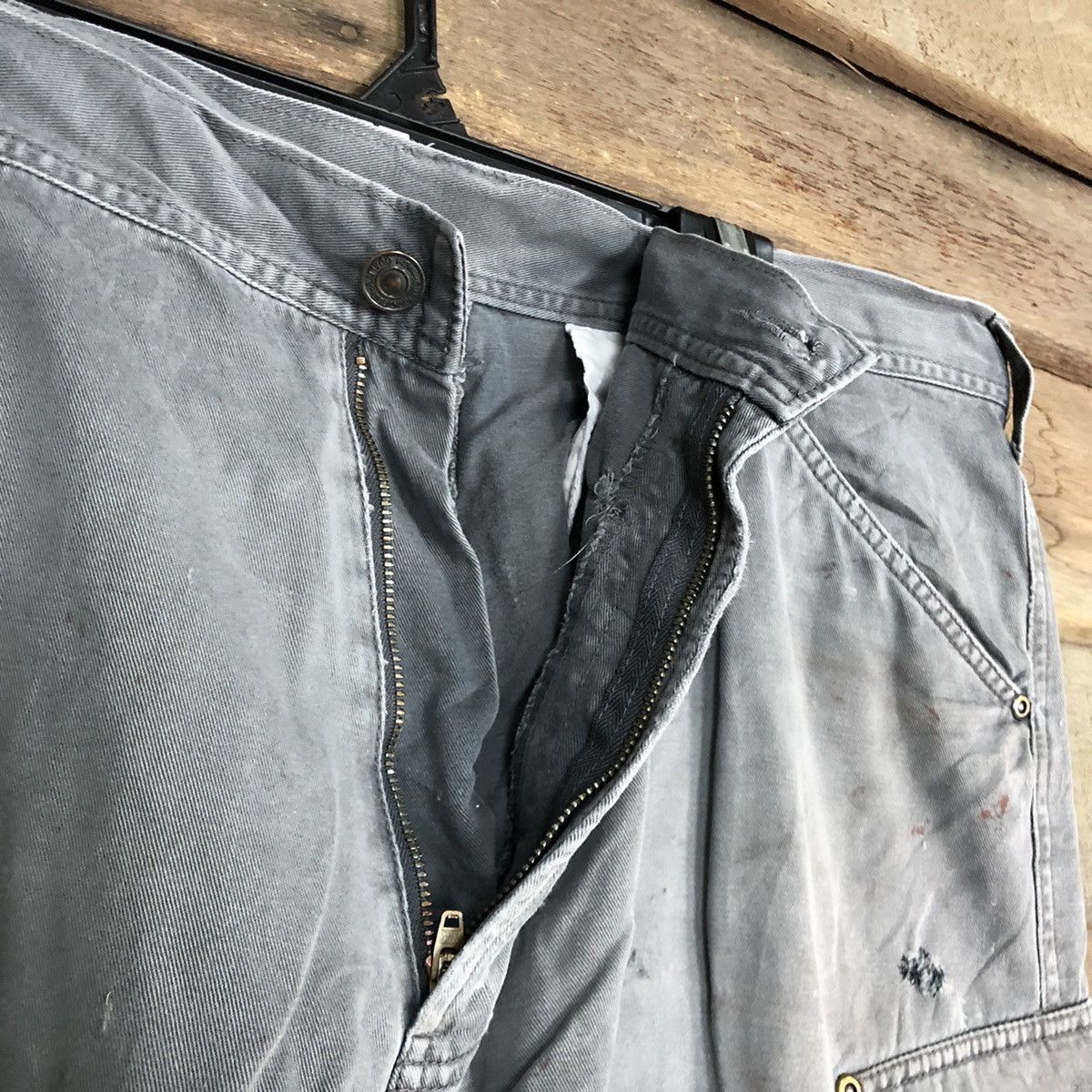 Faded Glory DLL JapAn Grey Multipocket Tactical Cargo Pants #c992 Size US 36 / EU 52 - 7 Thumbnail
