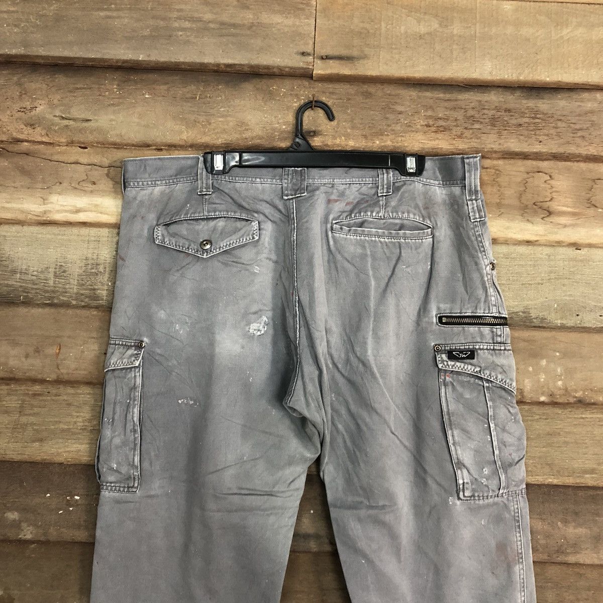 Faded Glory DLL JapAn Grey Multipocket Tactical Cargo Pants #c992 Size US 36 / EU 52 - 9 Thumbnail