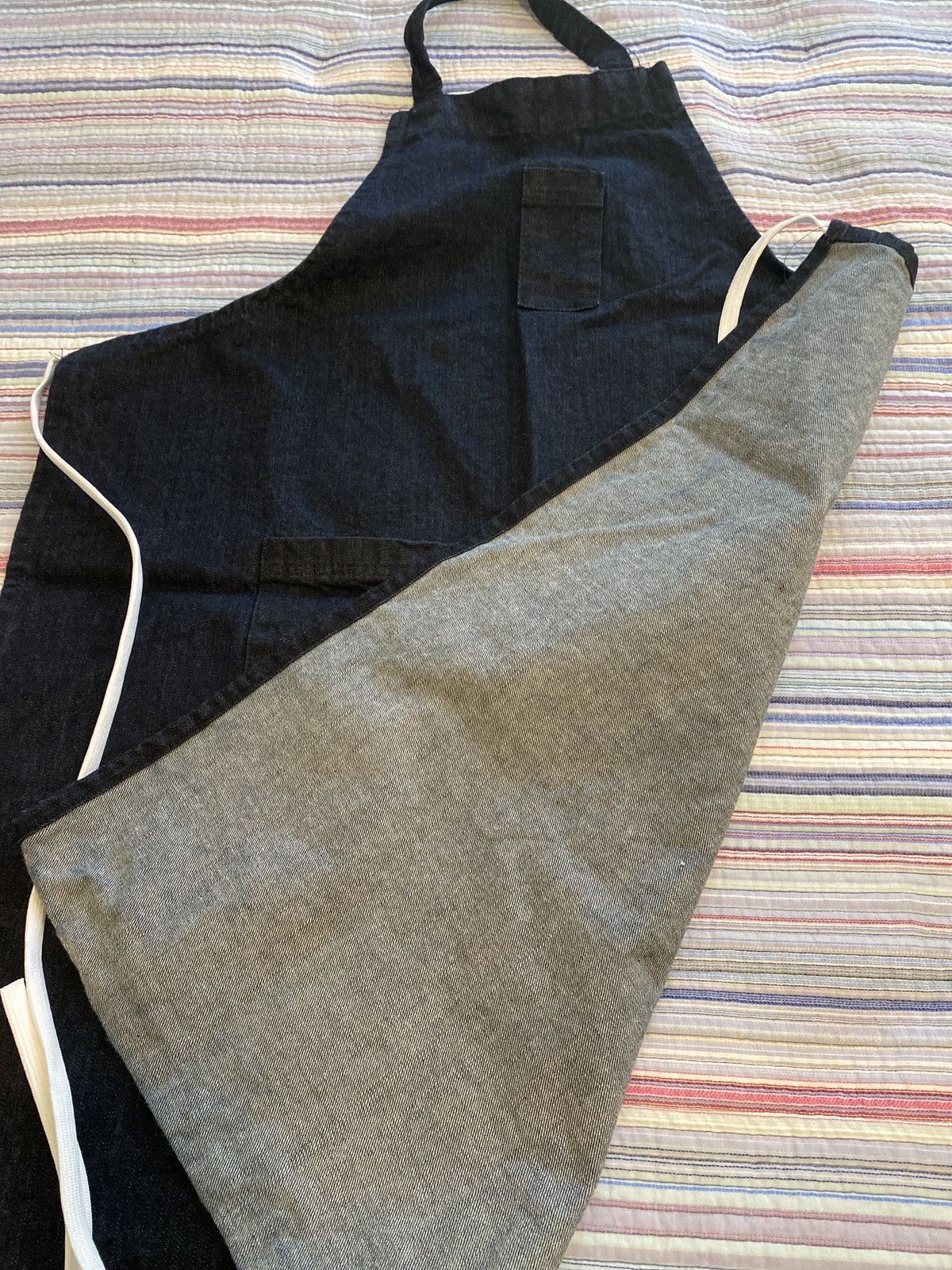 Other Indigo Denim Apron Size ONE SIZE - 5 Thumbnail