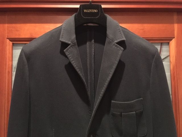 Valentino Valentino blue two-button blazer jacket sz 52 Size 42S - 2 Thumbnail