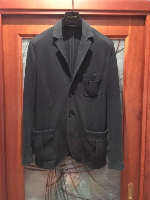 Valentino Valentino blue two-button blazer jacket sz 52 Size 42S - 1 Thumbnail