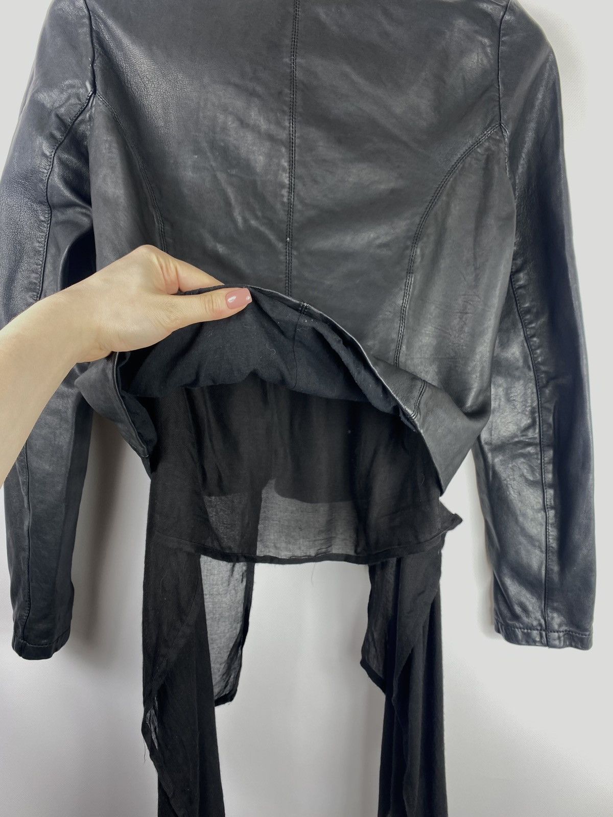 Allsaints Allsaints women’s Ashlar leather jacket size 12 black Size M / US 6-8 / IT 42-44 - 12 Thumbnail