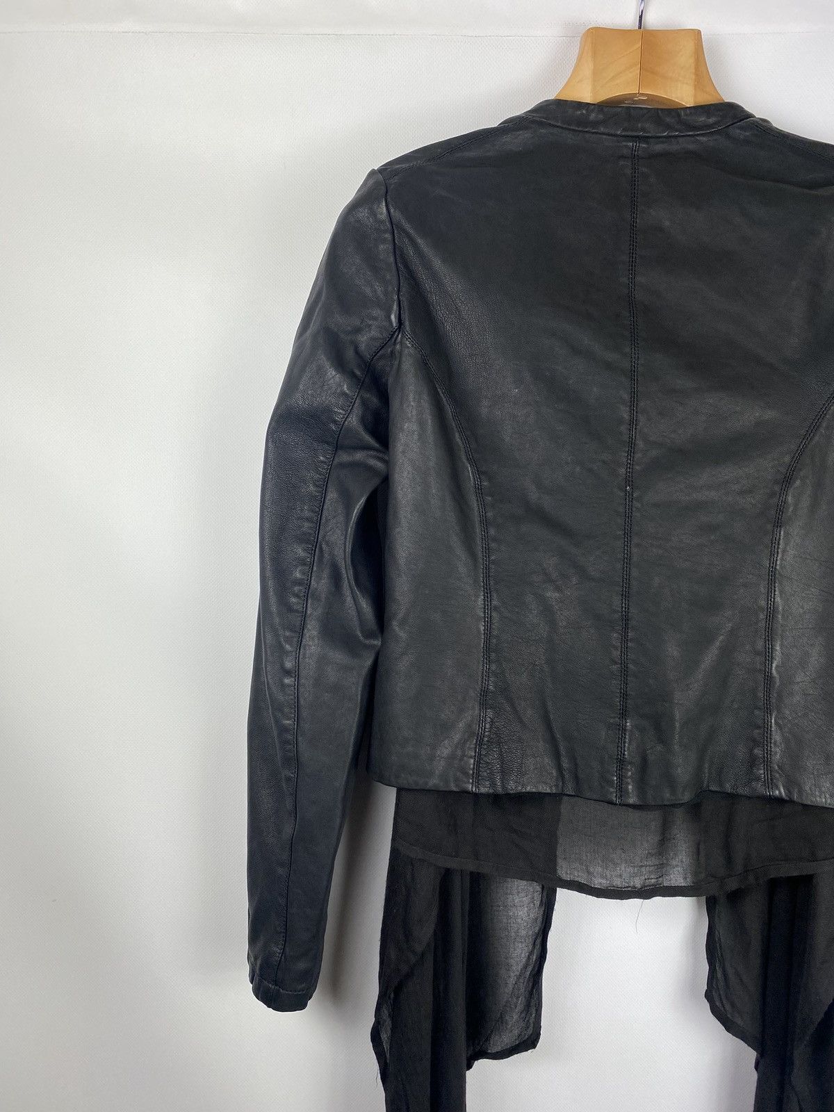 Allsaints Allsaints women’s Ashlar leather jacket size 12 black Size M / US 6-8 / IT 42-44 - 10 Thumbnail