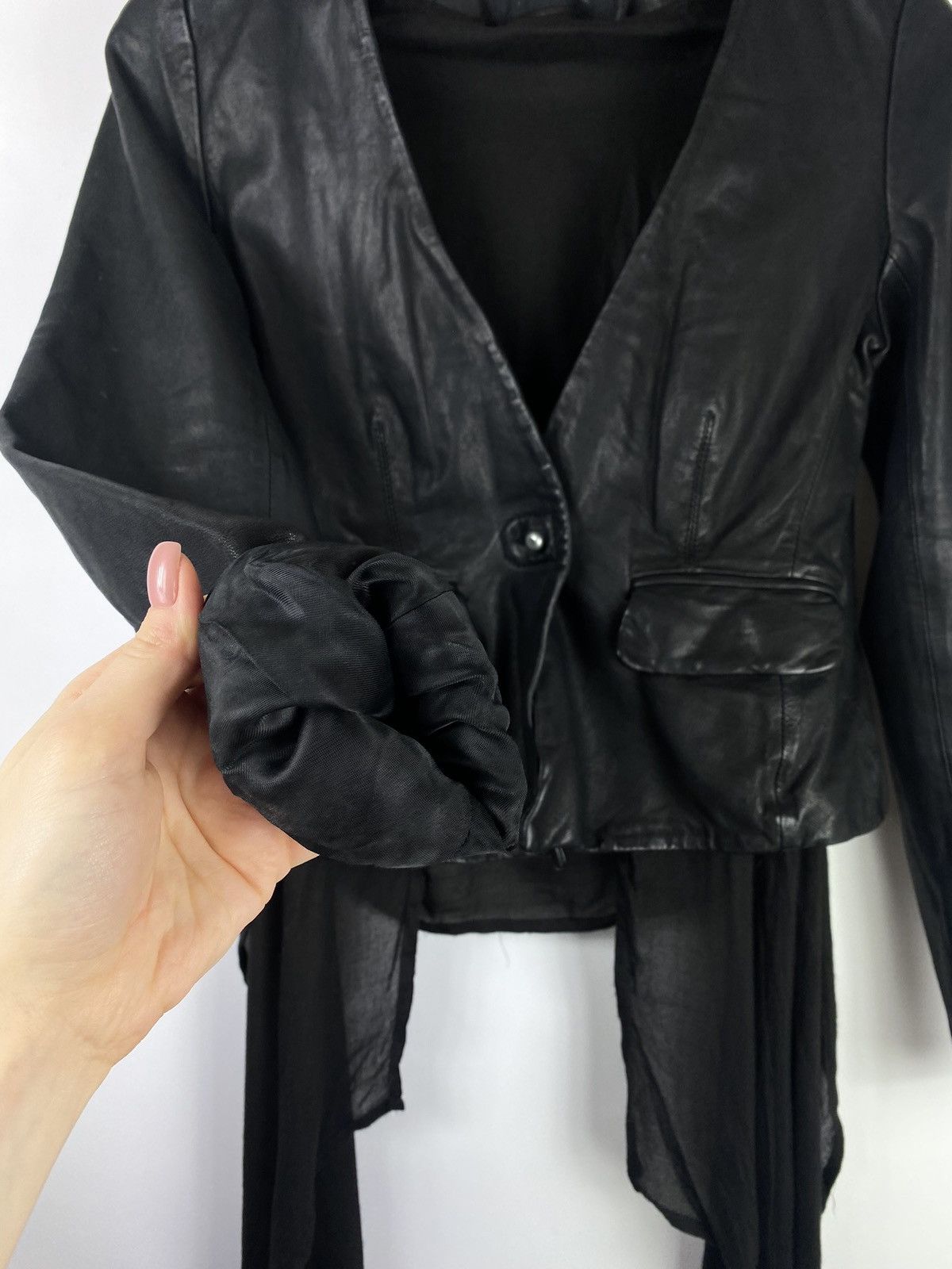Allsaints Allsaints women’s Ashlar leather jacket size 12 black Size M / US 6-8 / IT 42-44 - 8 Thumbnail
